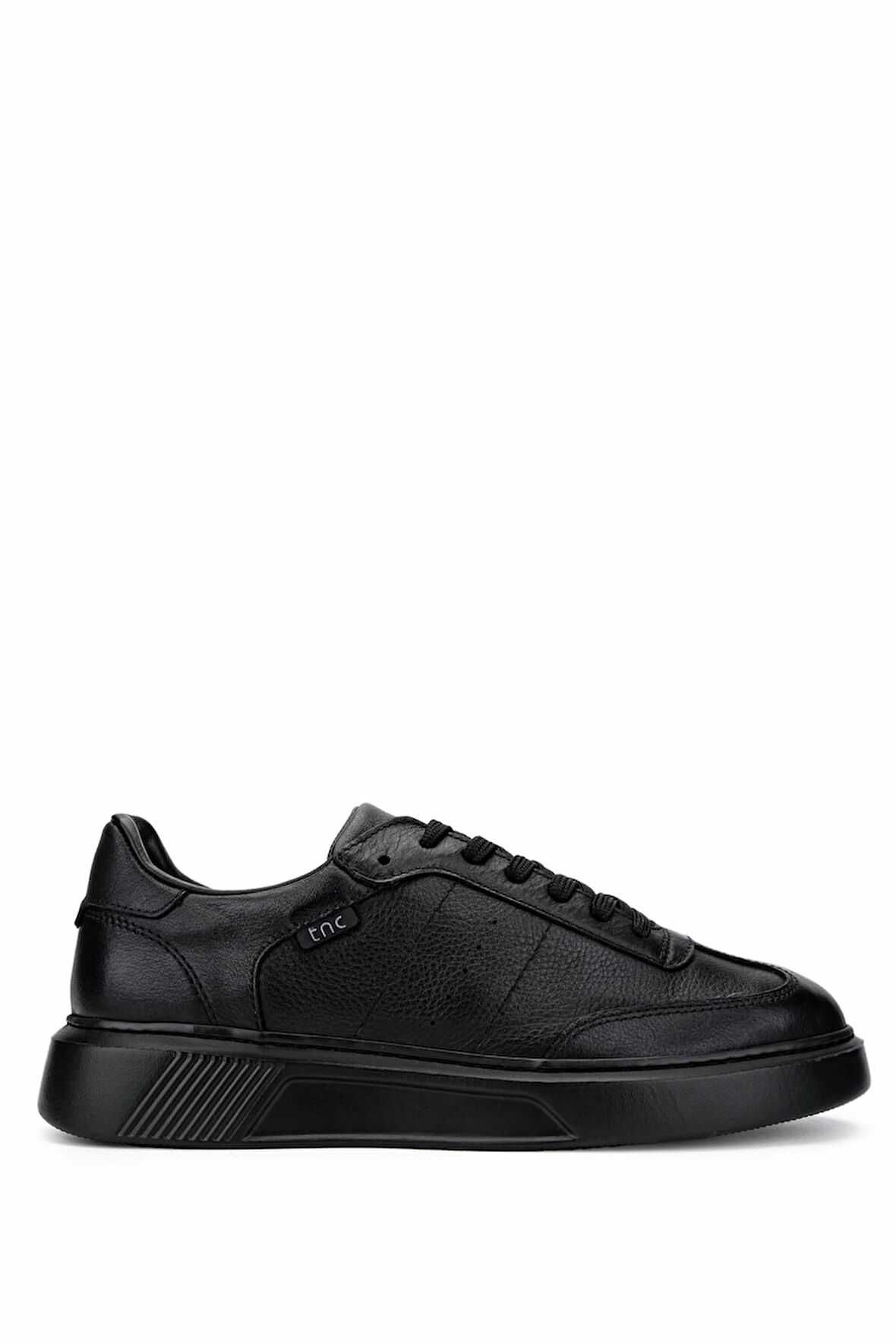 Tamer Tanca Erkek Hakiki Deri Siyah Sneakers & Spor Ayakkabı 04 3508 ERK AYK SK24-25 SIYAH