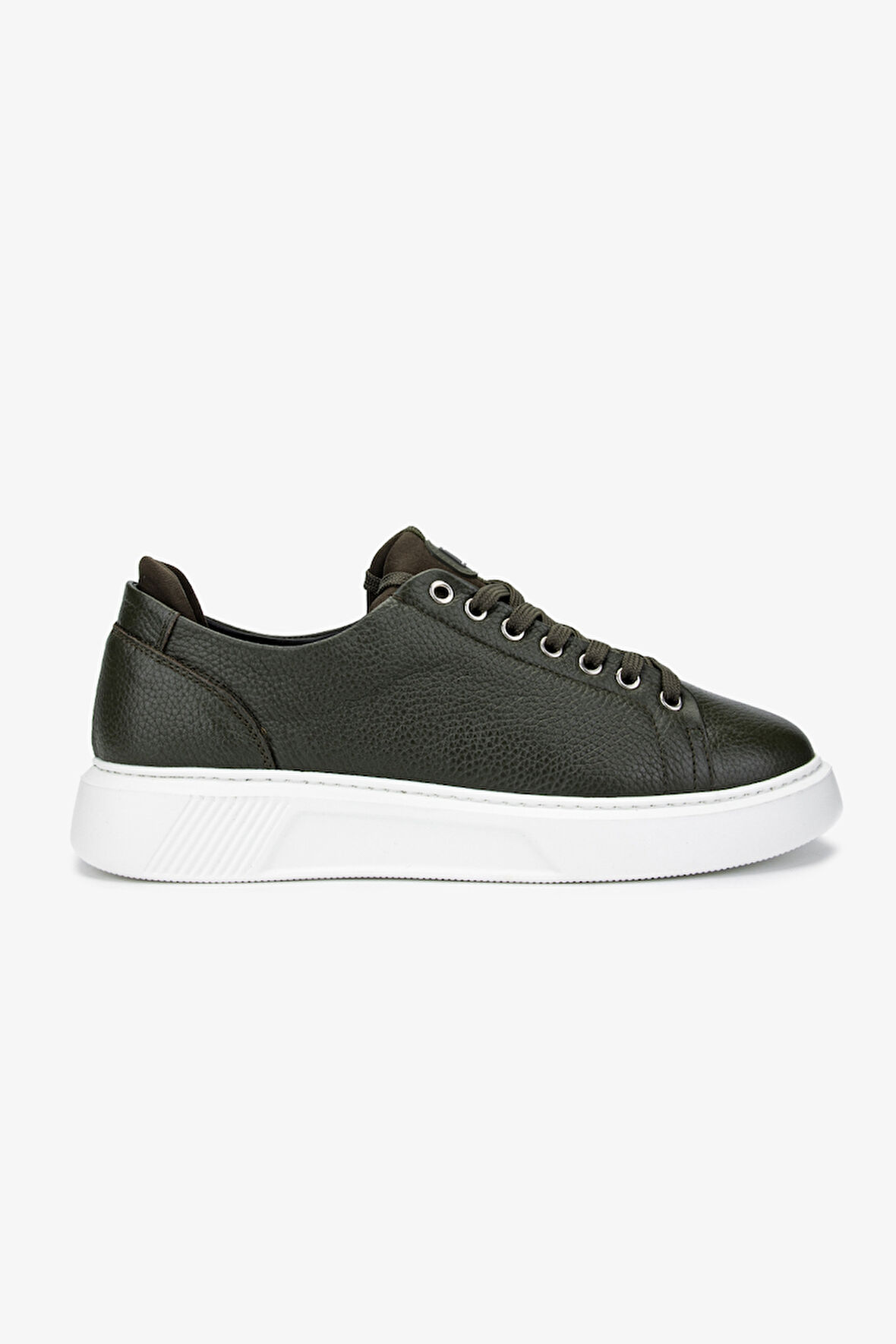 Valmenti Erkek Hakiki Deri Yeşil Sneakers & Spor Ayakkabı 04 3533 ERK AYK SK24-25 HAKI DR