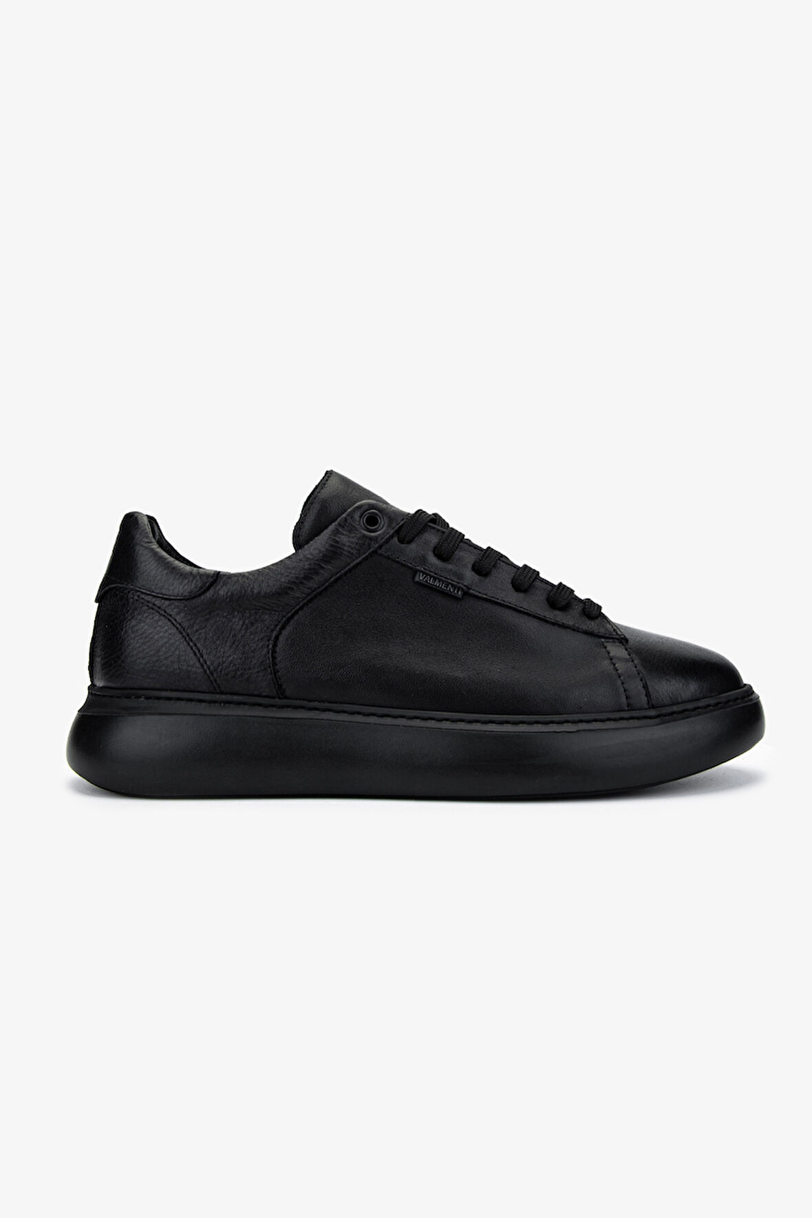 Valmenti Erkek Hakiki Deri Siyah Deri Sneakers & Spor Ayakkabı 04 4203 ERK AYK SK24-25 SIYAH DR