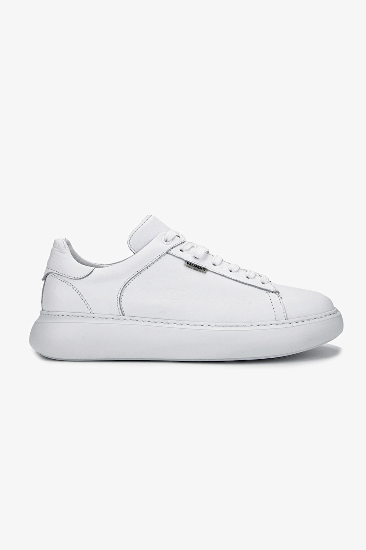 Valmenti Erkek Hakiki Deri Beyaz Sneakers & Spor Ayakkabı 04 4203 ERK AYK SK24-25 BEYAZ DR