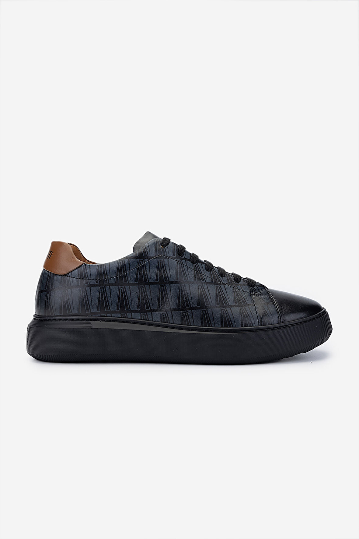 Valmenti Erkek Hakiki Deri Siyah Deri Sneakers & Spor Ayakkabı 1093 2570 ERK AYK SK24-25 SIYAH DR