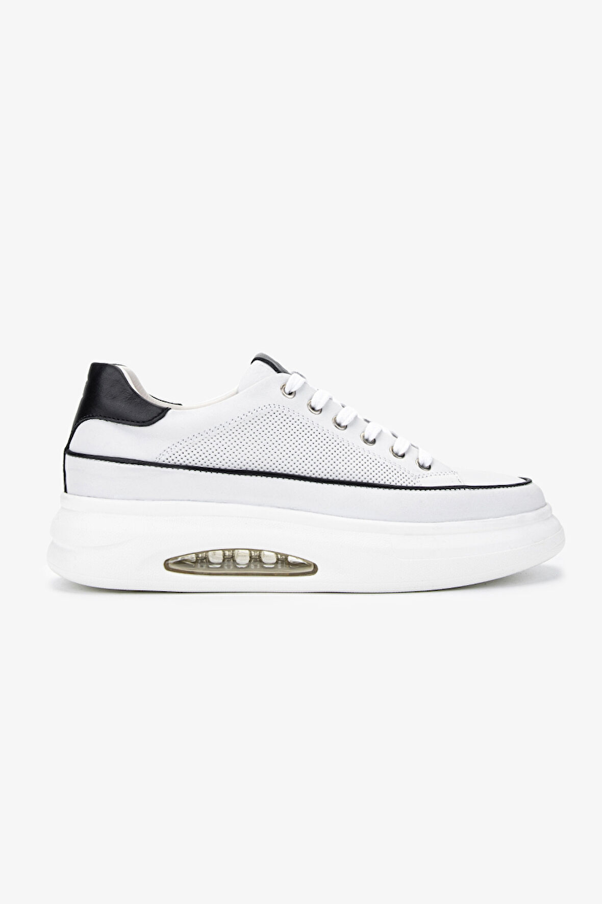 Valmenti Erkek Hakiki Deri Beyaz Sneakers & Spor Ayakkabı 298 2832-6015 ERK AYK Y25 BEYAZ DR
