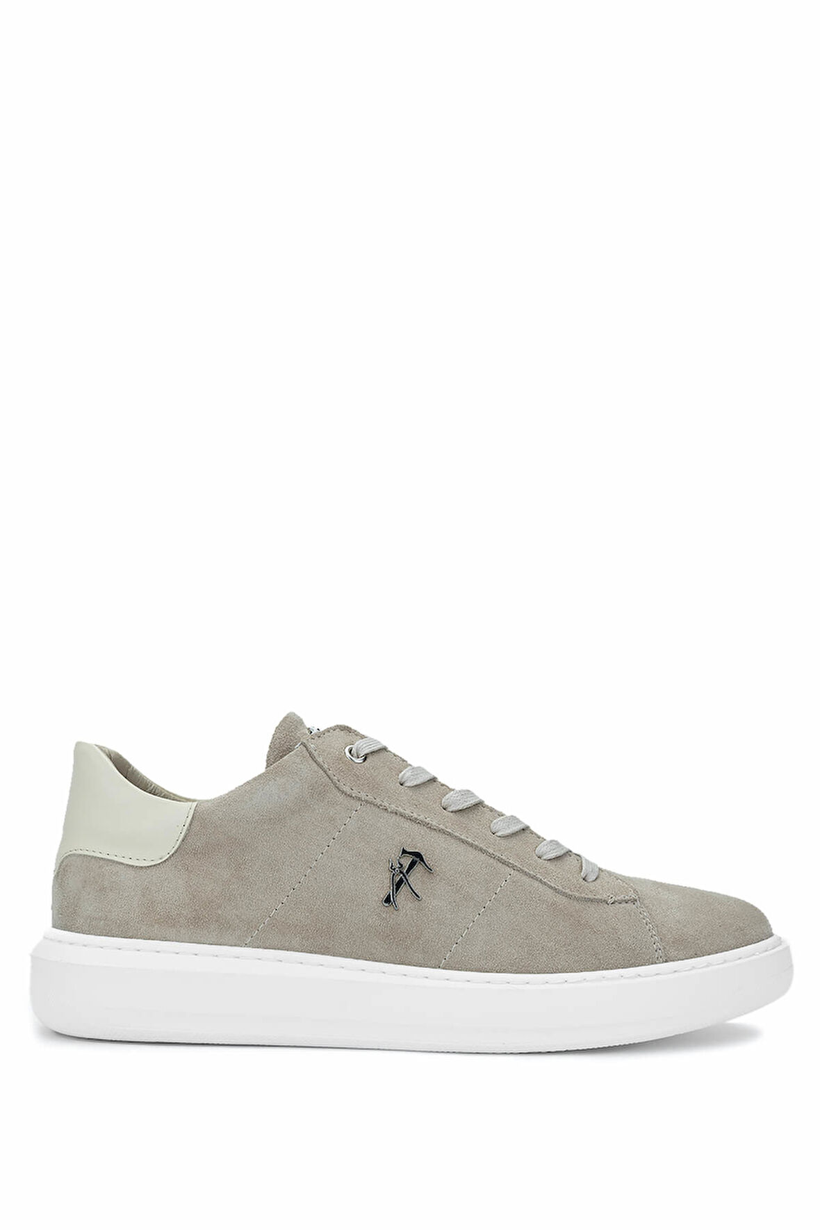 Tamer Tanca Erkek Hakiki Deri Bej Süet Sneakers & Spor Ayakkabı 352 22351 ERK AYK Y25 BEJ SUET