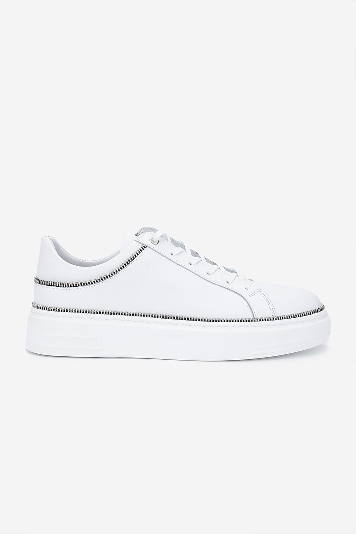 Valmenti Erkek Hakiki Deri Beyaz Sneakers & Spor Ayakkabı 352 22245 ERK AYK Y25 BEYAZ DR