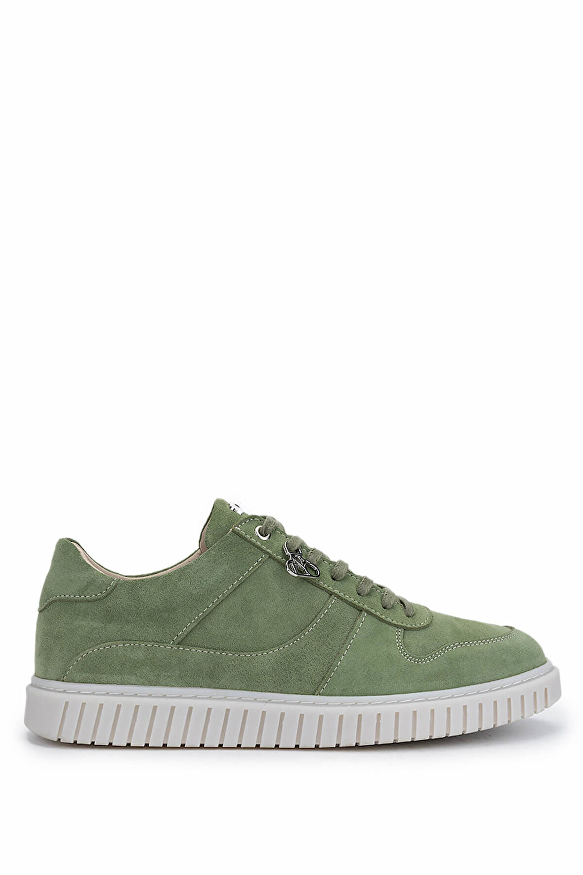 Tamer Tanca Erkek Hakiki Deri Yeşil Sneakers & Spor Ayakkabı 352 22234 ERK AYK Y25 YESIL SUET