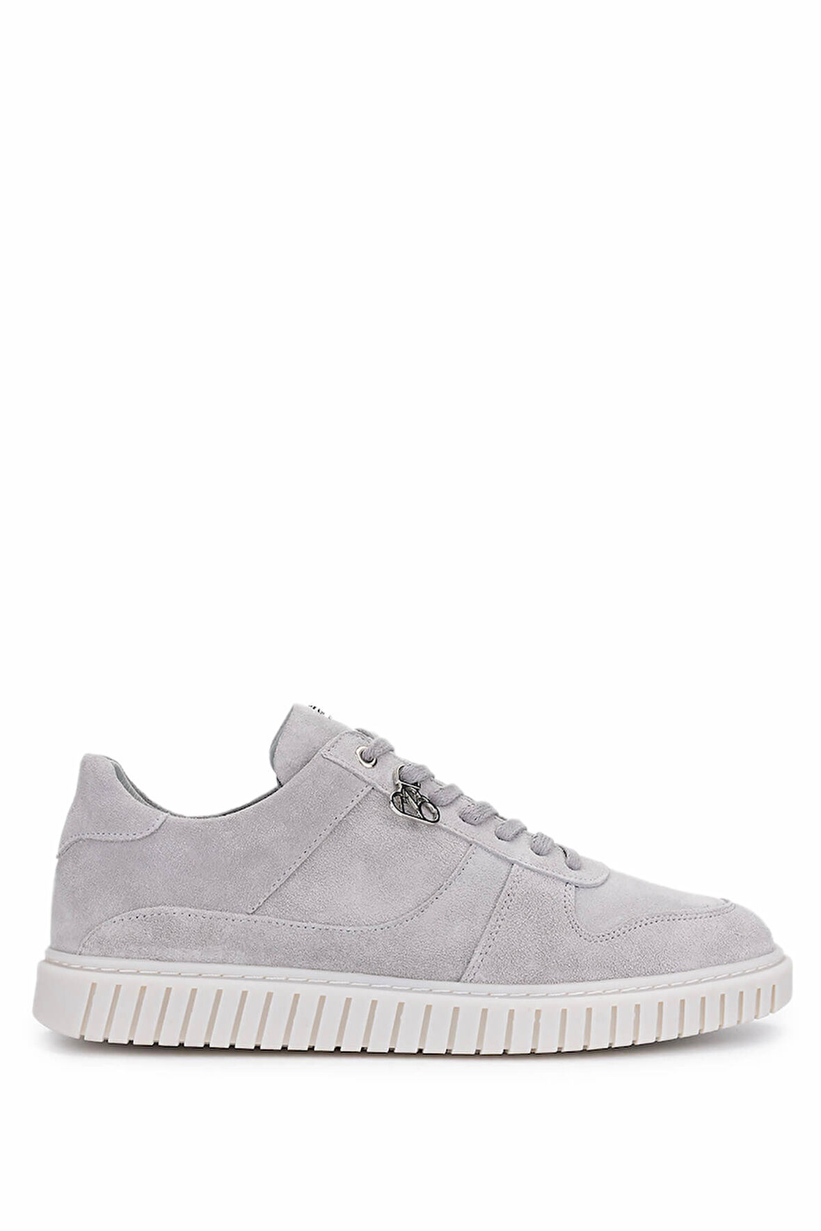 Tamer Tanca Erkek Hakiki Deri Gri Sneakers & Spor Ayakkabı 352 22234 ERK AYK Y25 GRI SUET