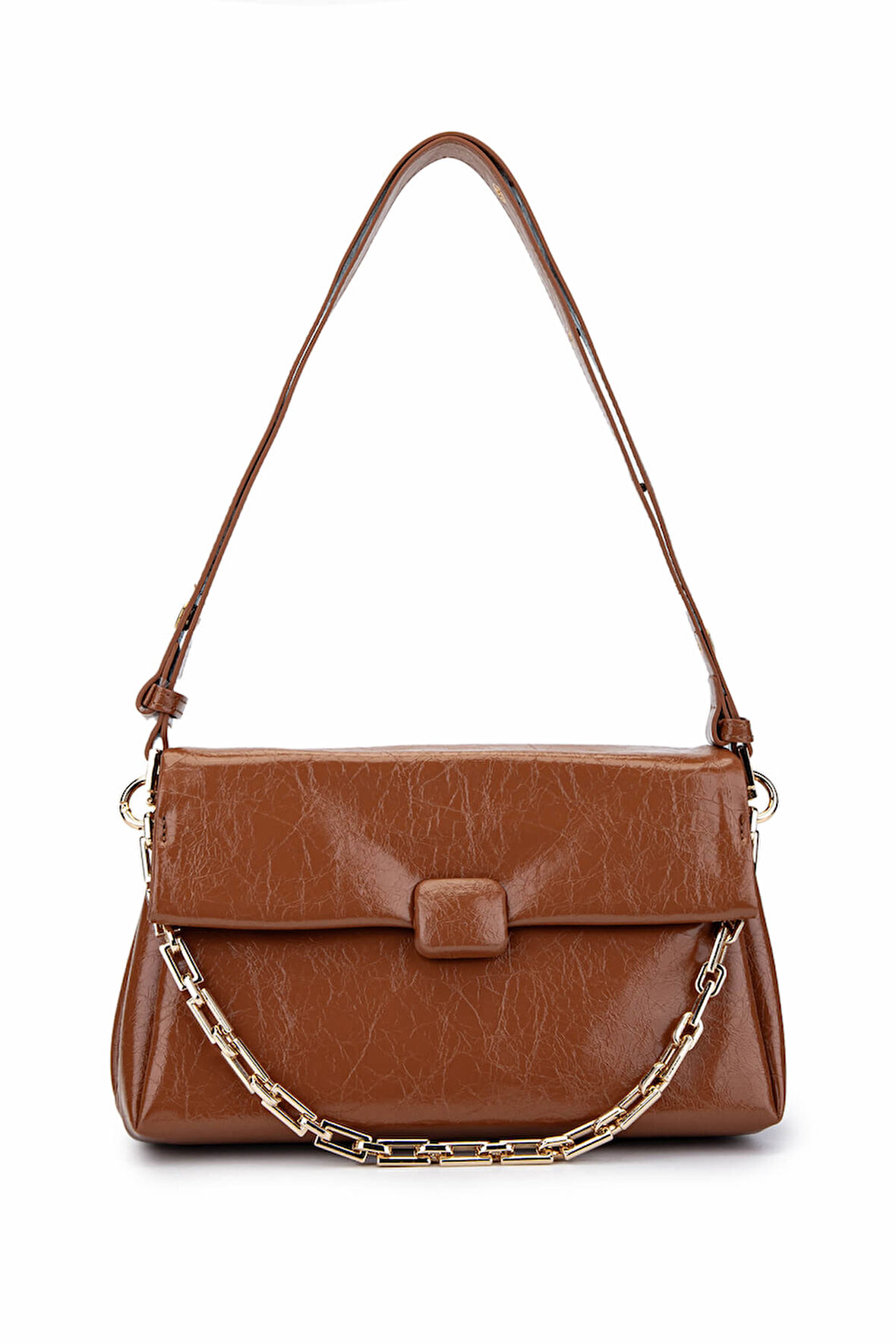 Tamer Tanca Kadın Vegan Camel Omuz Çanta 921 27005 BN CNT Y25 CAMEL