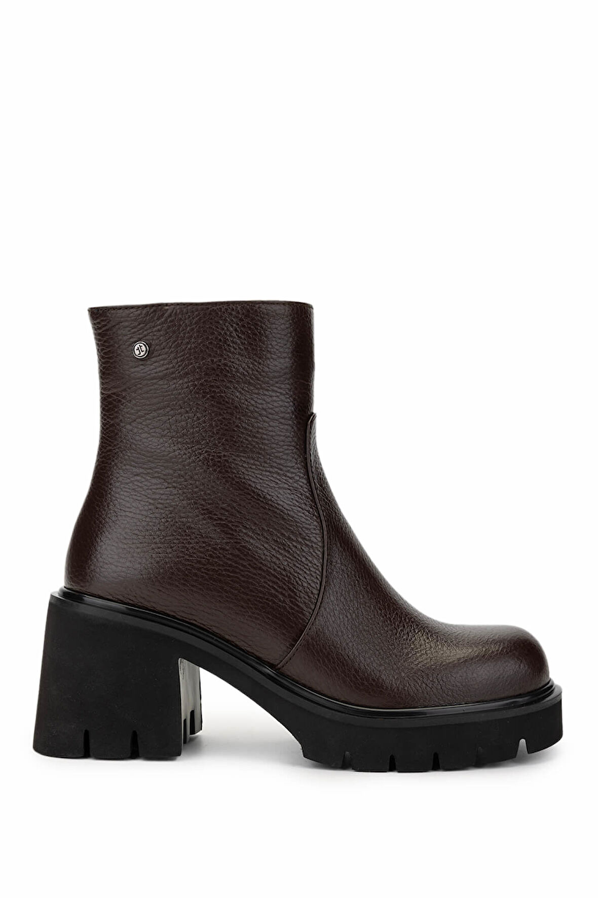 Tamer Tanca Kadın Hakiki Deri Kahverengi Casual Bot 33 52000 BN BOT SK24-25 KAHVE FLTR