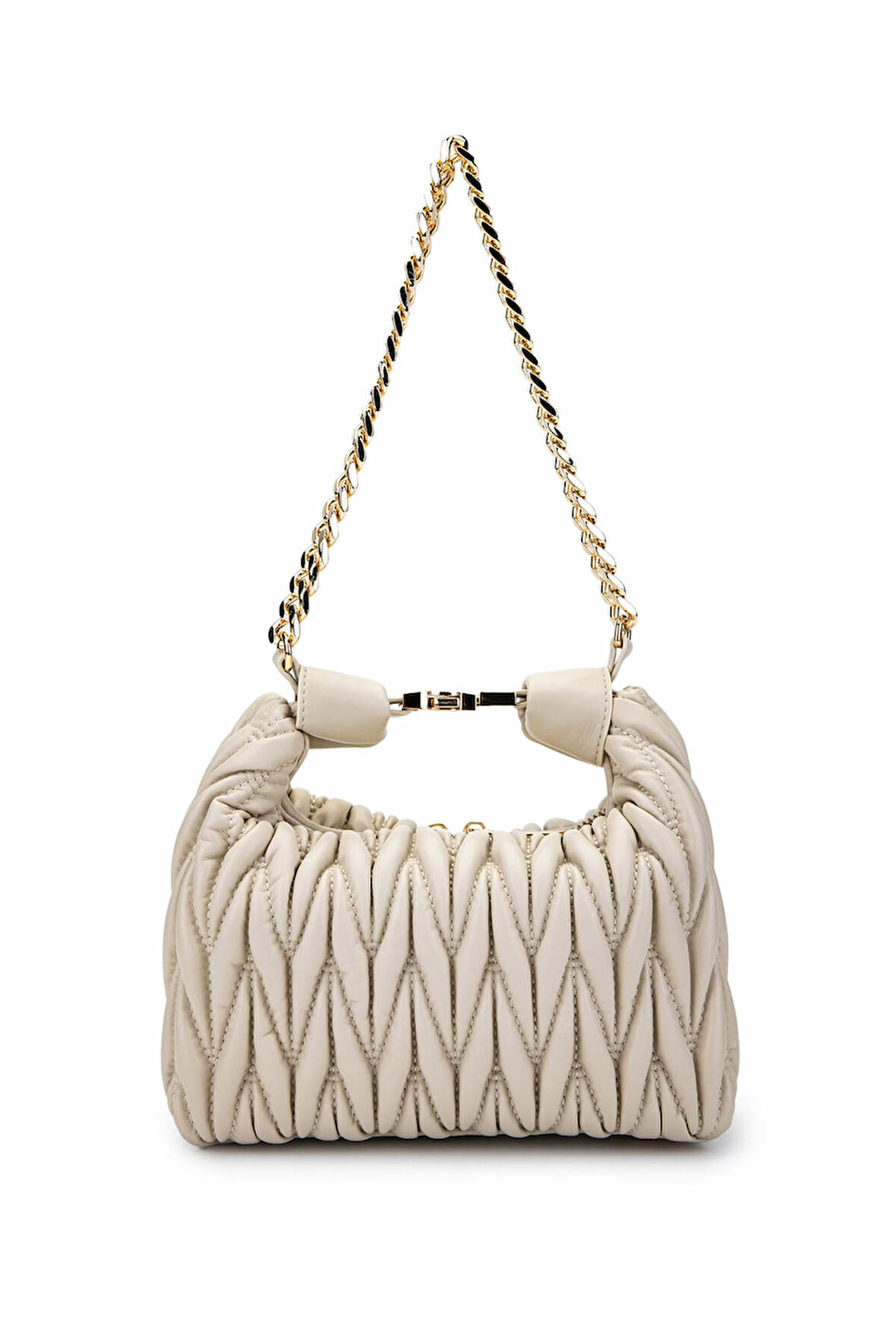Tamer Tanca Kadın Vegan Bej Omuz Çanta 921 26985 BN CNT Y25 BEIGE