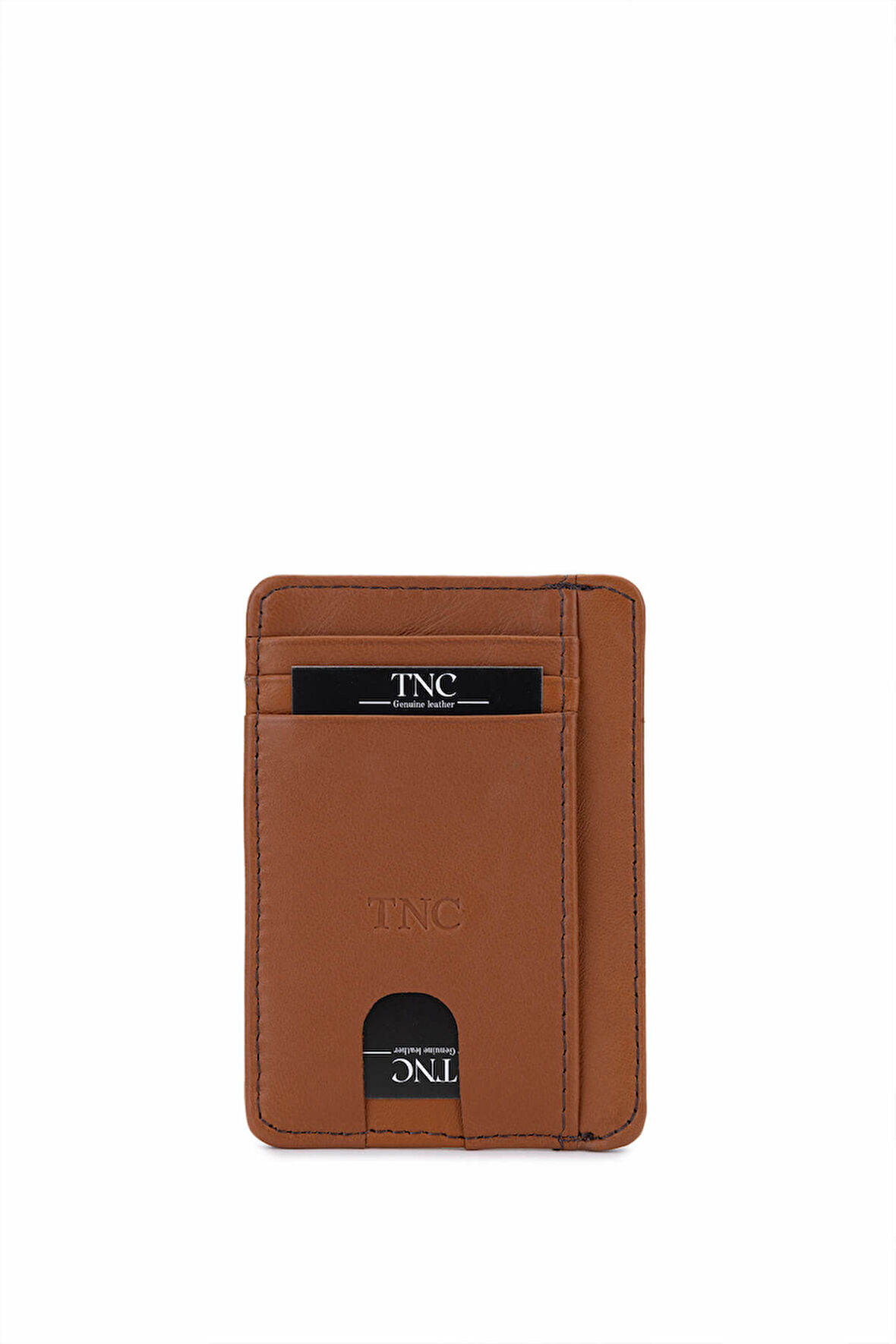 Tamer Tanca Unisex Hakiki Deri Taba Kartlık 688 1012 KRTLK Y25 TABA