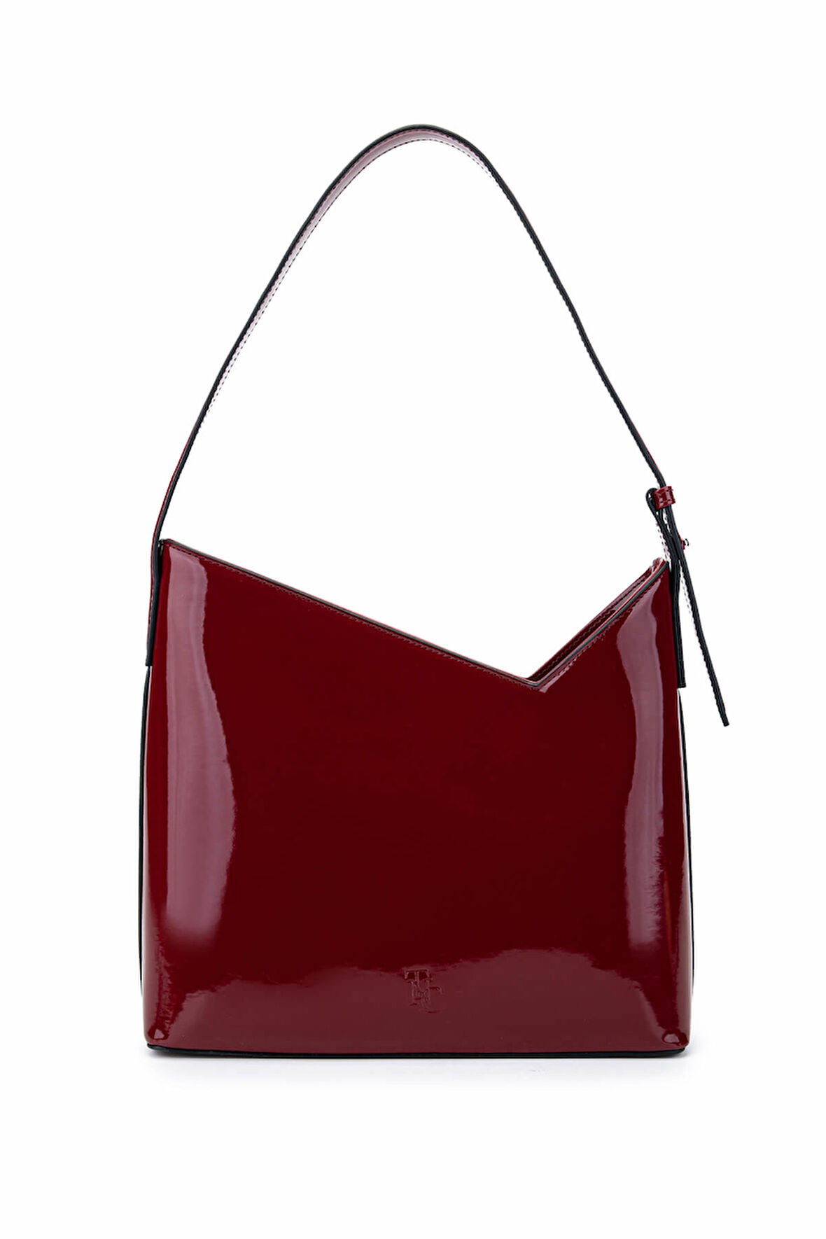 Tamer Tanca Kadın Vegan Bordo Rugan Omuz Çanta 843 406 BN CNT Y25 BORDO RGN