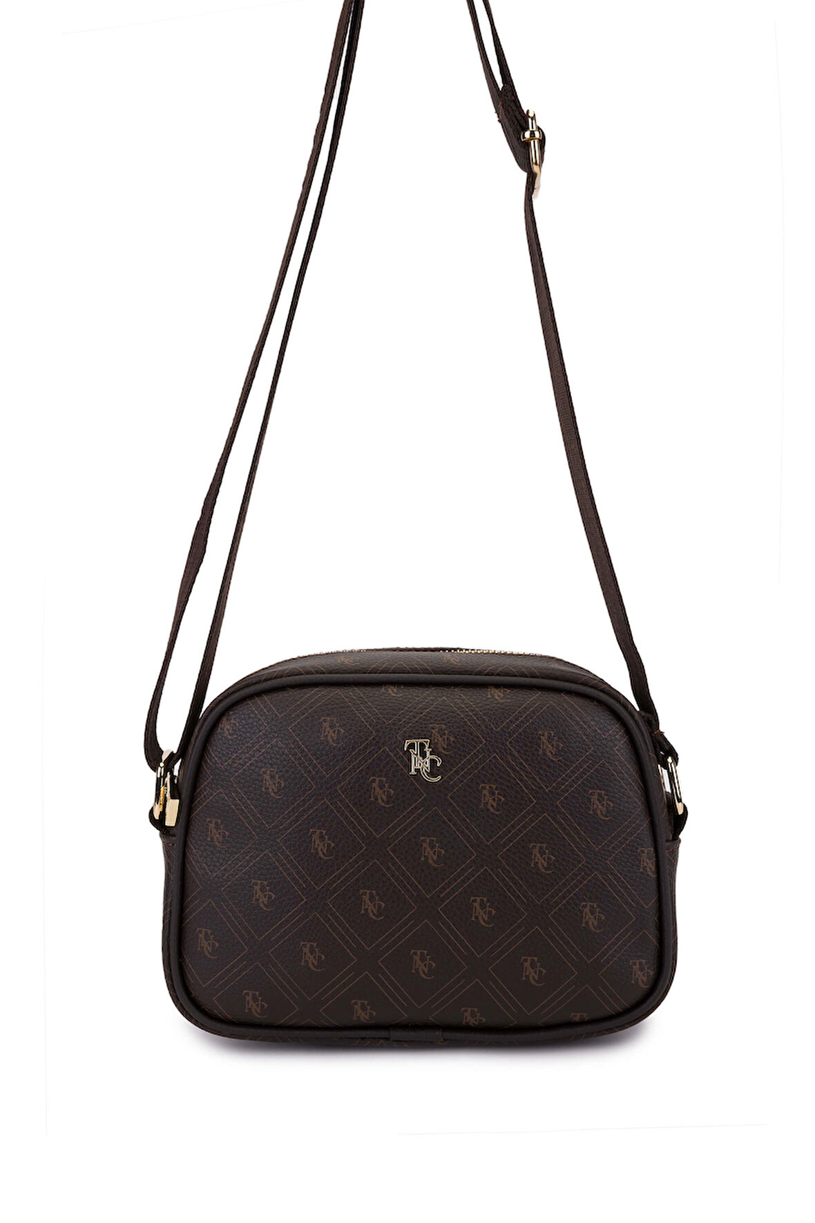 Tamer Tanca Kadın Vegan Kahverengi Postacı Çanta 743 2333 BN CNT Y25 KAHVE GFRJ