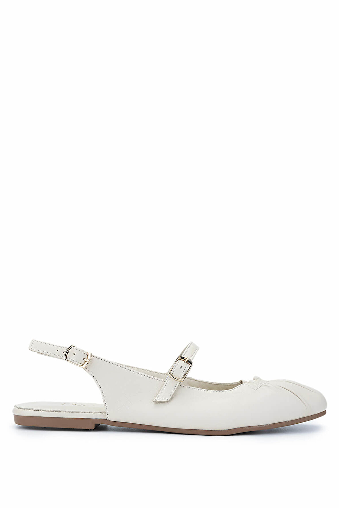 Tamer Tanca Kadın Hakiki Deri Bej Casual Ayakkabı 539 105 BN AYK Y25 BEJ DR