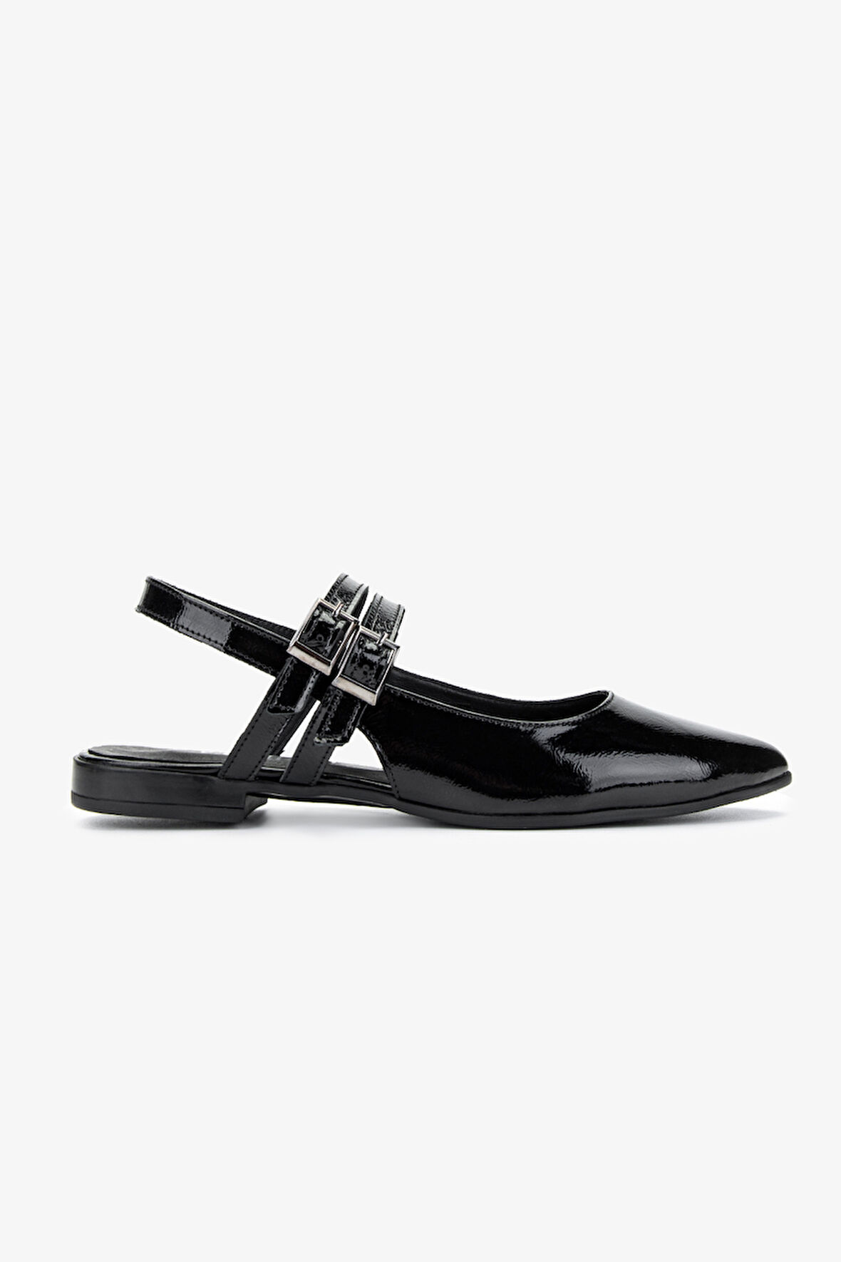 Valmenti Kadın Hakiki Deri Siyah Rugan Casual Ayakkabı 899 25232 BN AYK Y25 SIYAH KRSK RGN