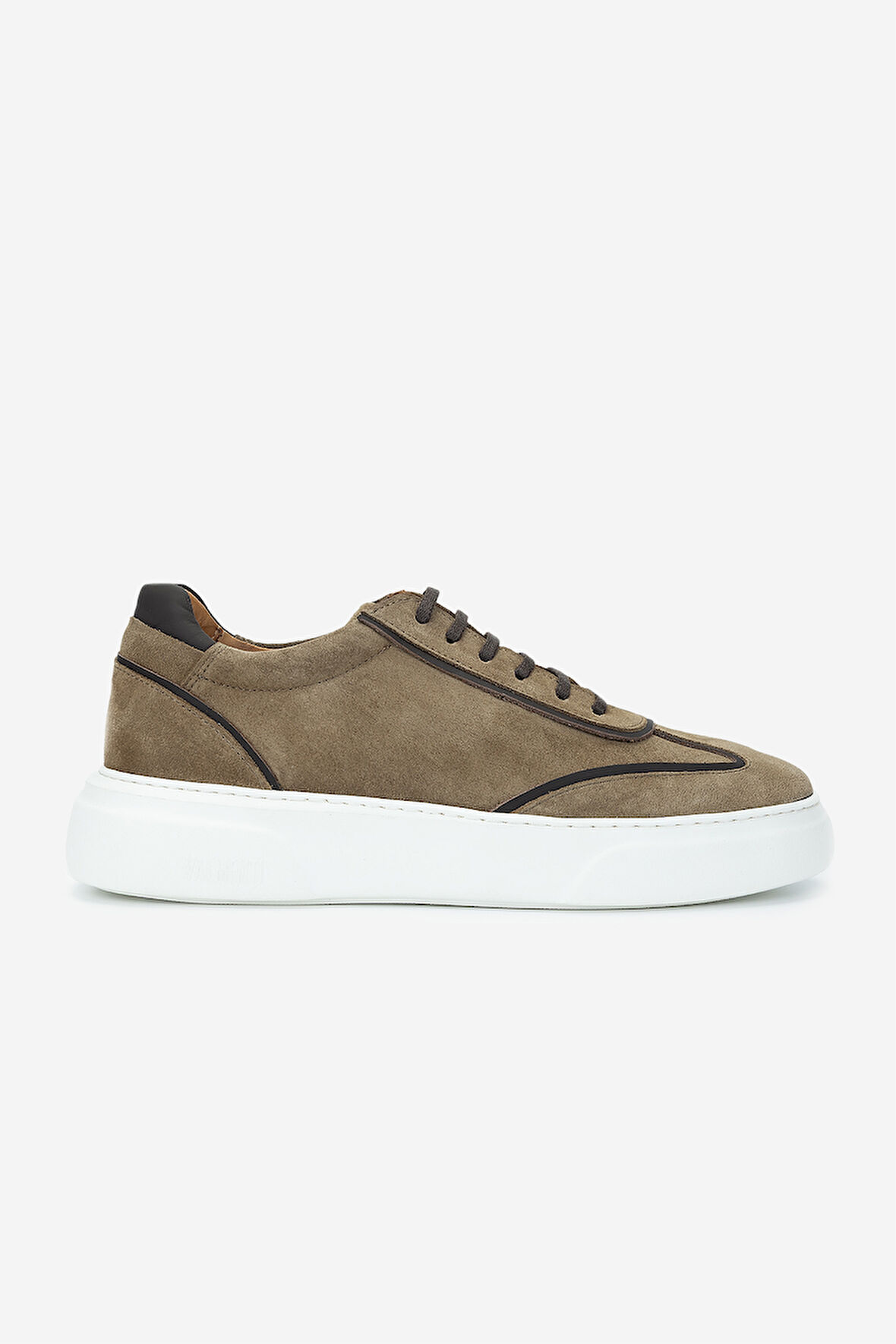 Valmenti Erkek Hakiki Deri Sneakers & Spor Ayakkabı 1092 202502 ERK AYK Y25 TOBACCO SUET