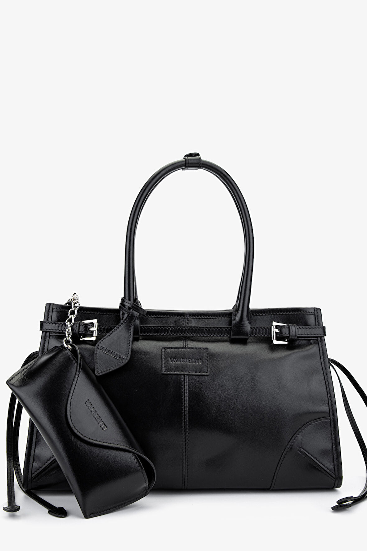 Valmenti Kadın Hakiki Deri Siyah Deri Kol Çantası 147 1089 BN CNT Y25 SIYAH DR