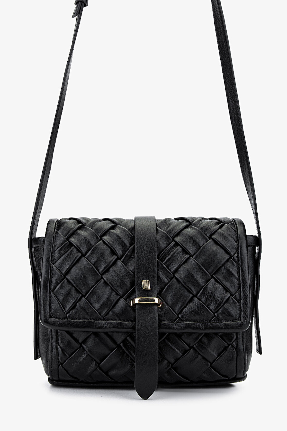 Valmenti Kadın Hakiki Deri Siyah Deri Postacı Çanta 147 1034-M BN CNT Y25 SIYAH DR