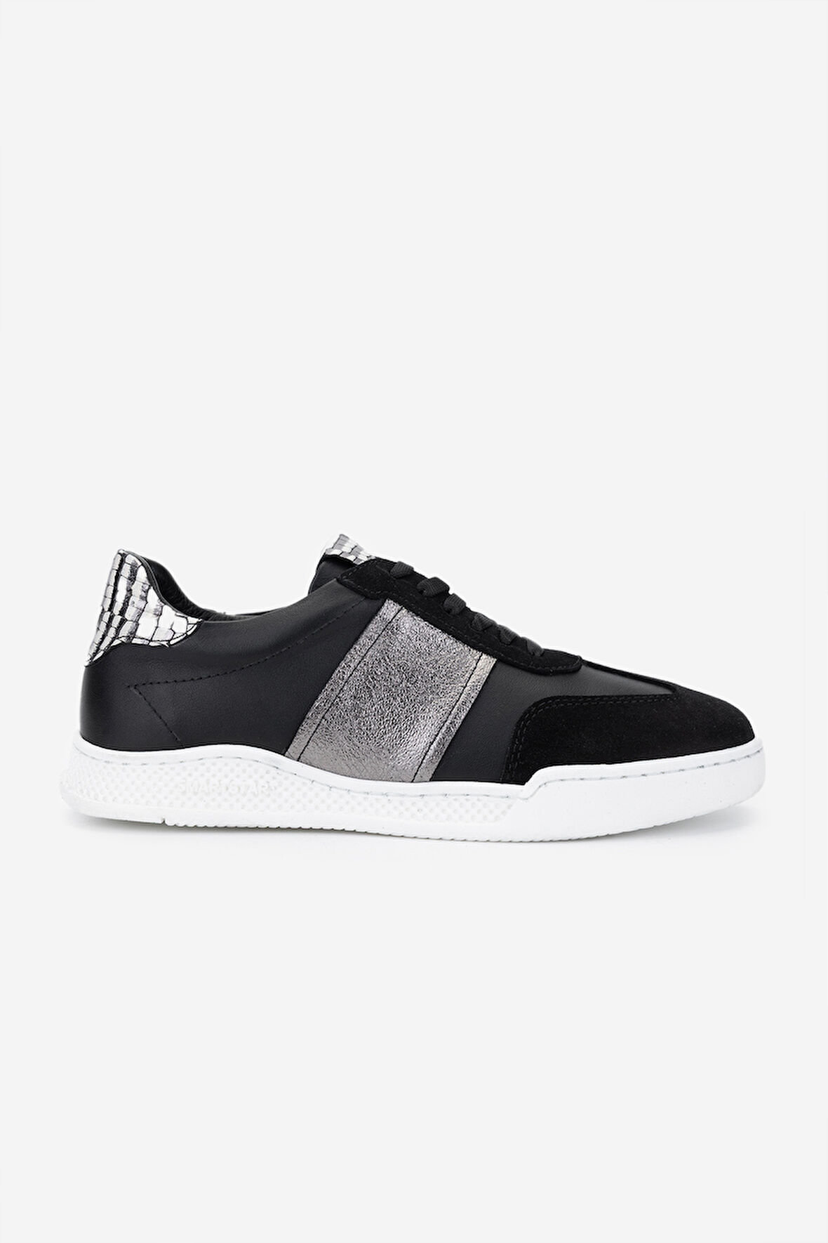 Valmenti Kadın Hakiki Deri Sneakers & Spor Ayakkabı 1115 2906 BN AYK Y25 SYH SUET/SYH DR/ANT KROKO