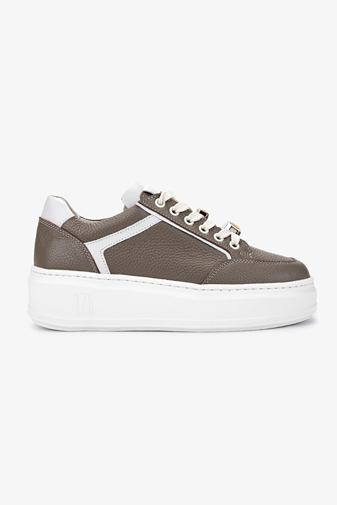 Valmenti Kadın Hakiki Deri Vizon Sneakers & Spor Ayakkabı 1116 450 BN AYK Y25 VIZON