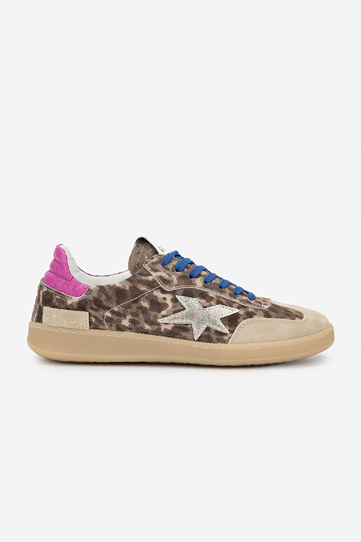 Méliné Kadın Hakiki Deri Sneakers & Spor Ayakkabı 1117 526-R BN AYK Y25 BEIGE/TURTLE LATTE