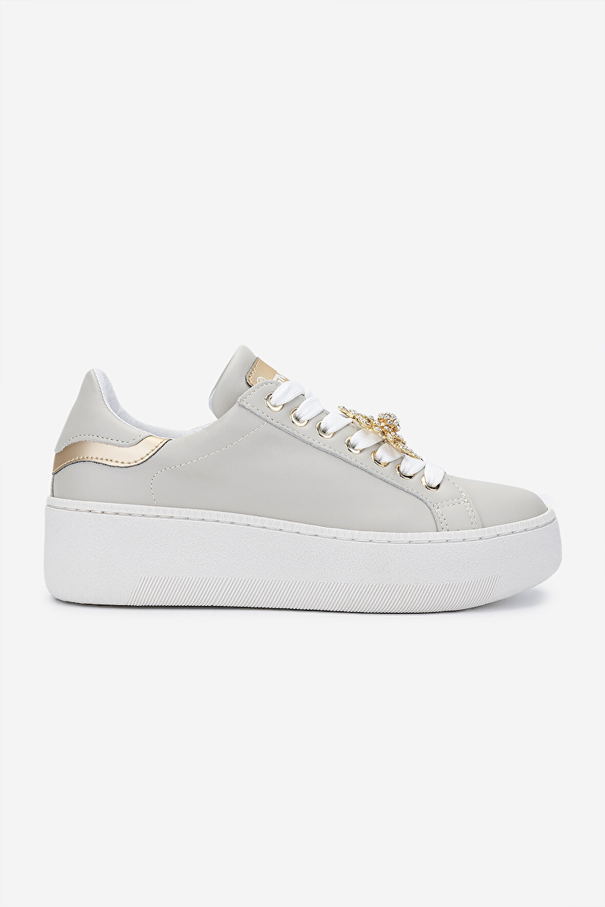 Méliné Kadın Hakiki Deri Sneakers & Spor Ayakkabı 1117 PF 661-ACC BN AYK Y25 LOGIC ROCCIA