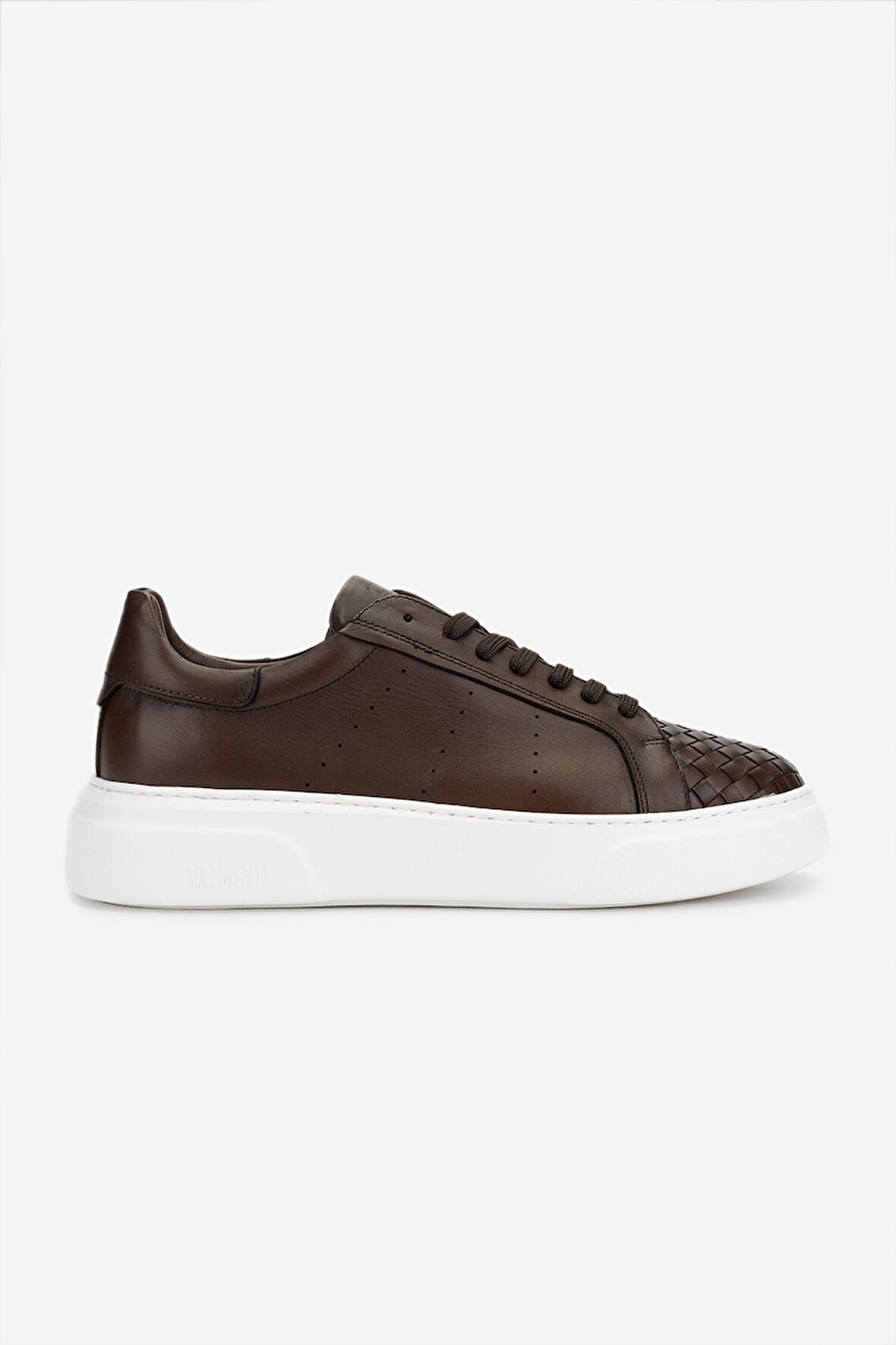 Valmenti Erkek Hakiki Deri Sneakers & Spor Ayakkabı 04 2559 ERK AYK Y25 KAHVE DR/ORGU