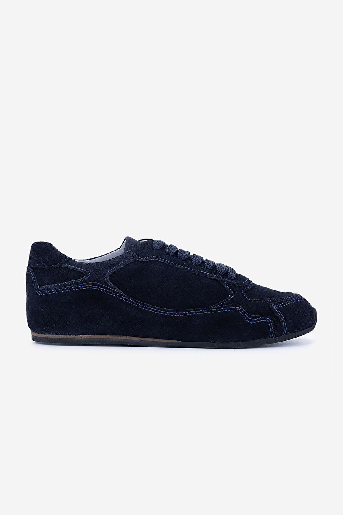 Valmenti Kadın Hakiki Deri Lacivert Süet Sneakers & Spor Ayakkabı 1122 2665 BN AYK Y25 LACI SUET