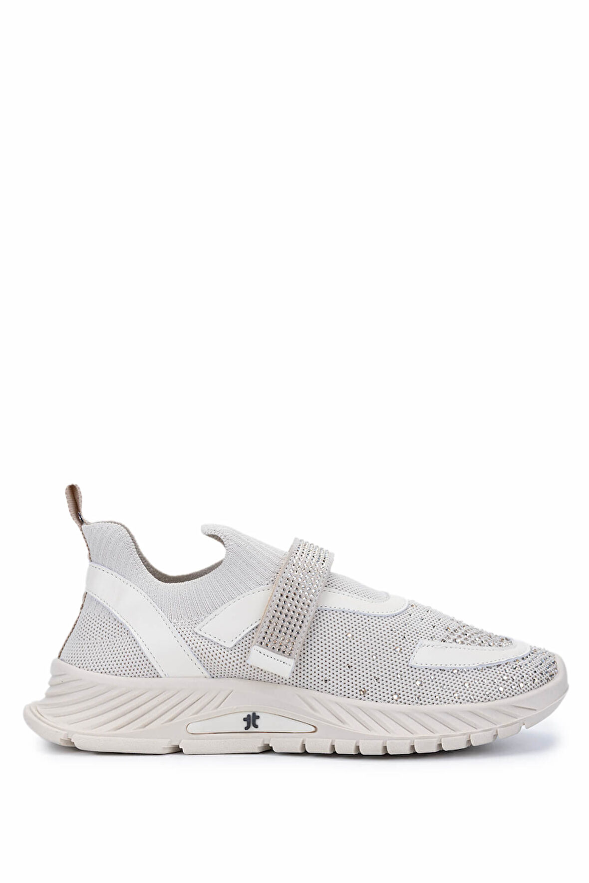 Tamer Tanca Kadın Tekstil Bej Sneakers & Spor Ayakkabı 1123 6088 BN AYK Y25 BEJ TRK