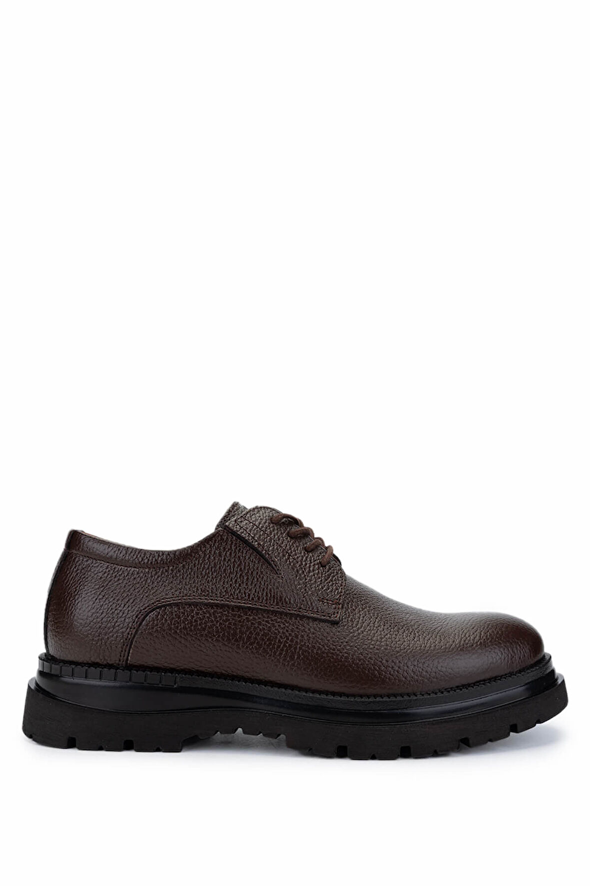 Tamer Tanca Erkek Hakiki Deri Kahverengi Casual Ayakkabı 818 2023 ERK AYK SK23/24 KAHVE FLTR