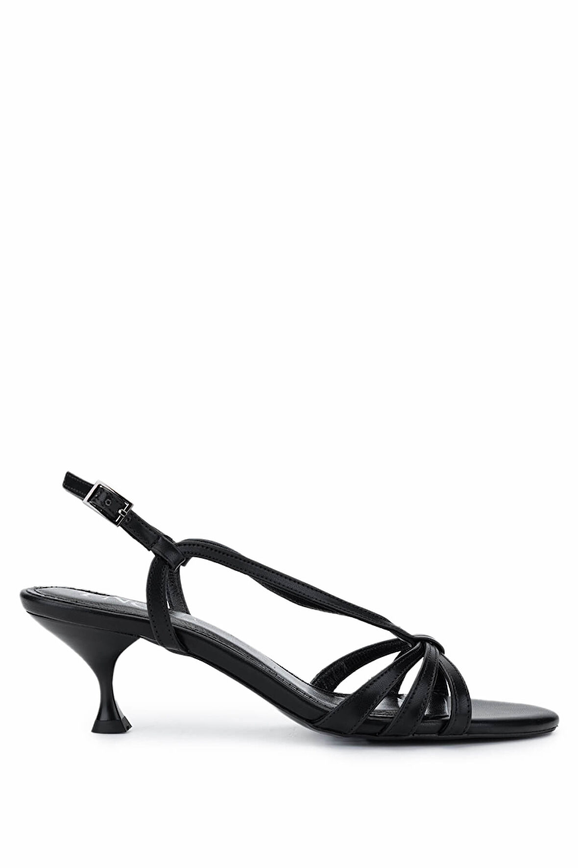 Tamer Tanca Kadın Vegan Siyah Topuklu Ayakkabı 932 2941 BN AYK Y25 SIYAH