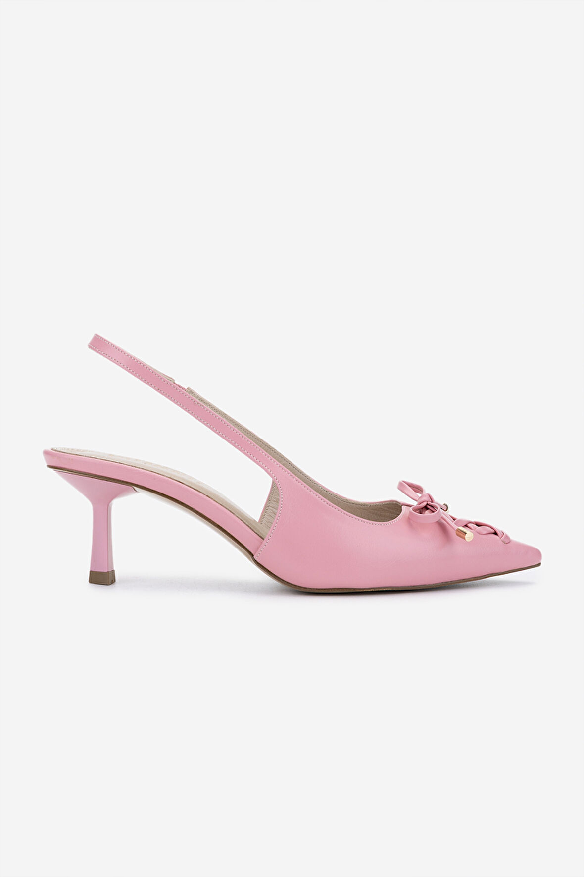 Valmenti Kadın Vegan Pudra Topuklu Ayakkabı 932 2300 BN AYK Y25 PUDRA CILT