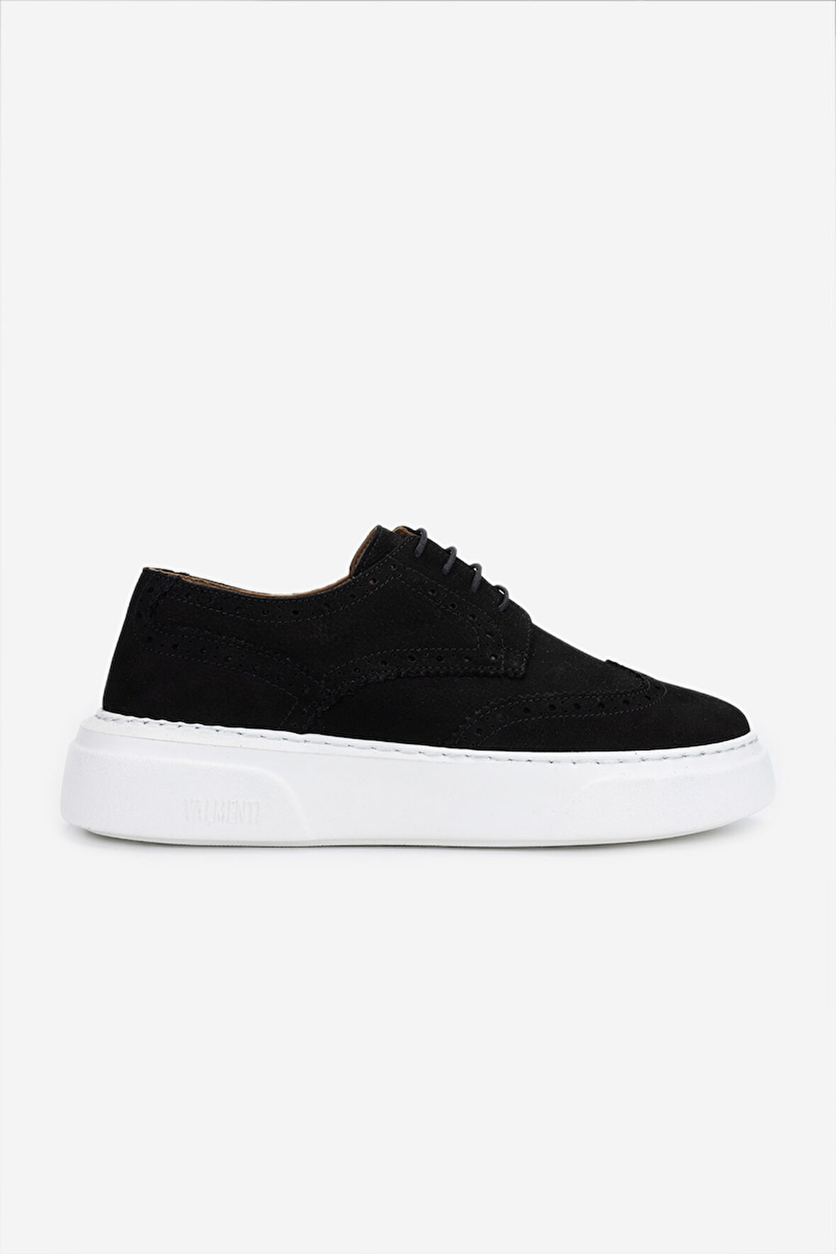 Valmenti Erkek Hakiki Deri Siyah Nubuk Sneakers & Spor Ayakkabı 871 1207 ERK ERK Y25 SIYAH NBK