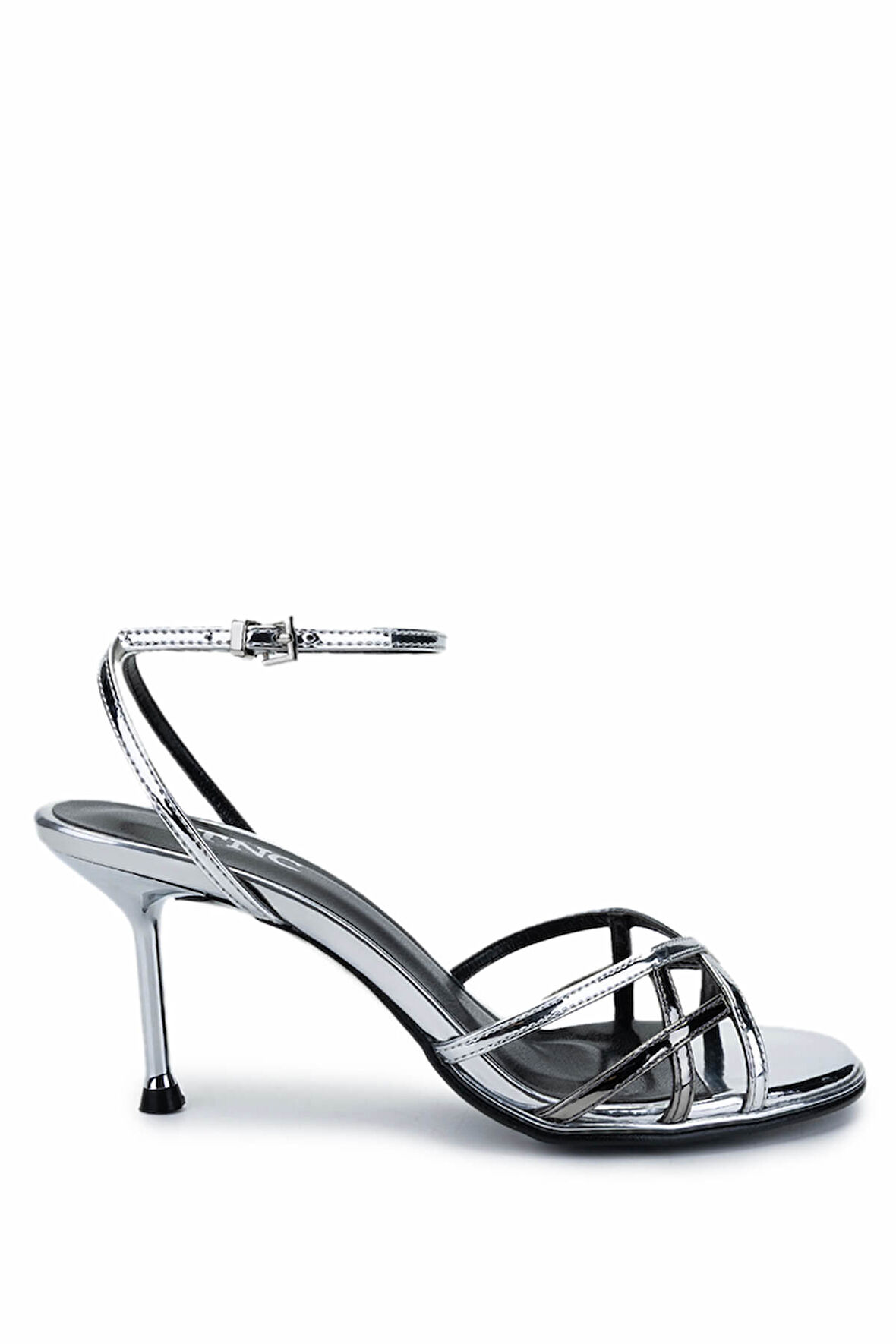 Tamer Tanca Kadın Hakiki Deri Lame Topuklu Ayakkabı 1135 1005 BN AYK Y25 LAME