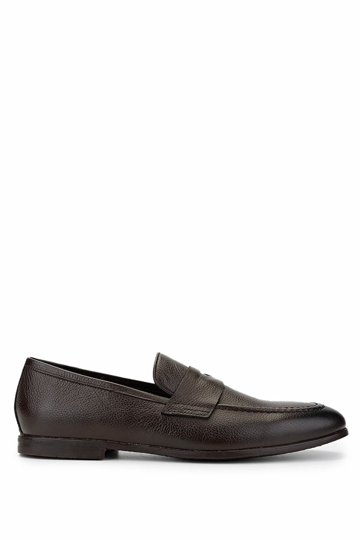 Tamer Tanca Erkek Hakiki Deri Kahverengi Loafer Ayakkabı 325 800-57 ERK AYK Y25 KAHVE DR