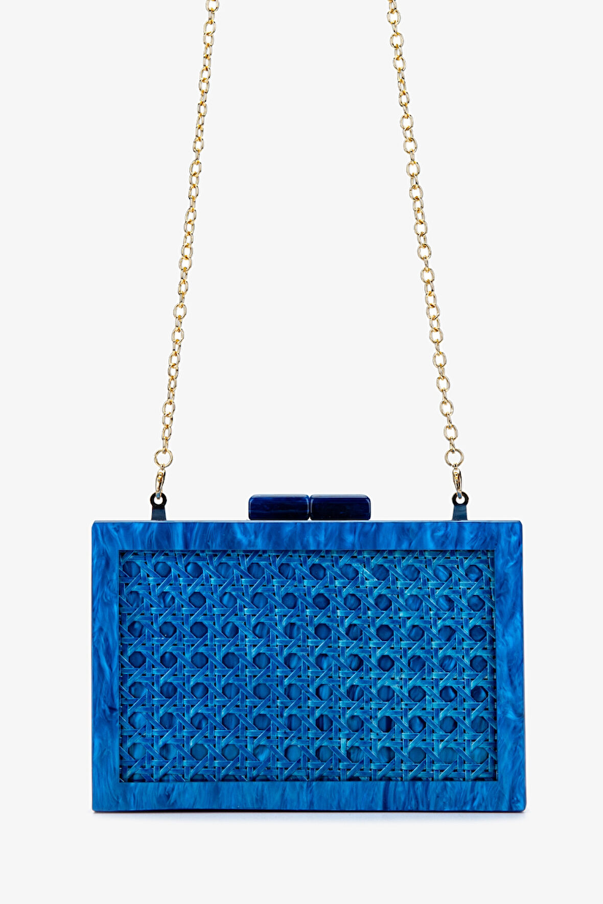 Lady Diva Kadın Vegan Mavi Abiye Çanta 1137 LD517 BN CNT Y25 BLUE