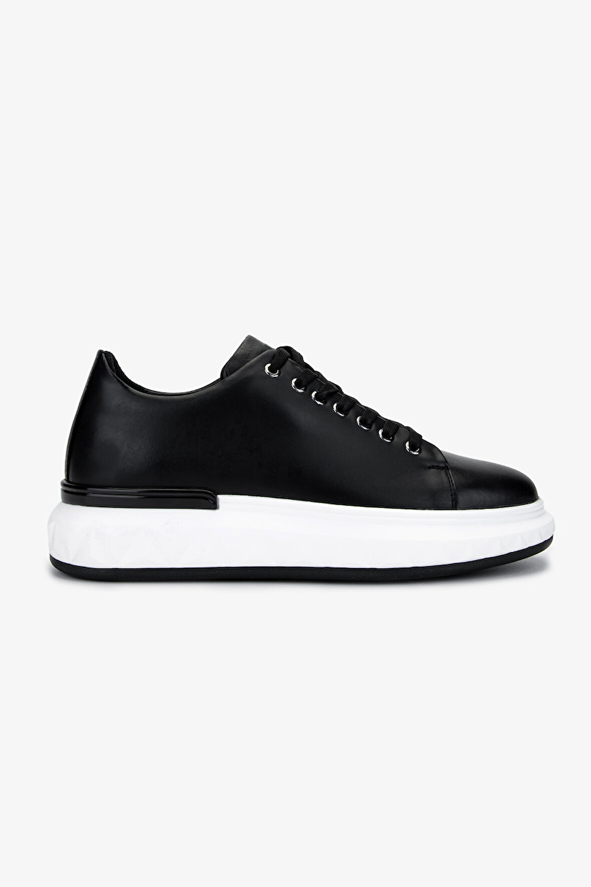 Valmenti Erkek Hakiki Deri Siyah Sneakers & Spor Ayakkabı 381 VAL-19669 ERK AYK Y25 SIYAH