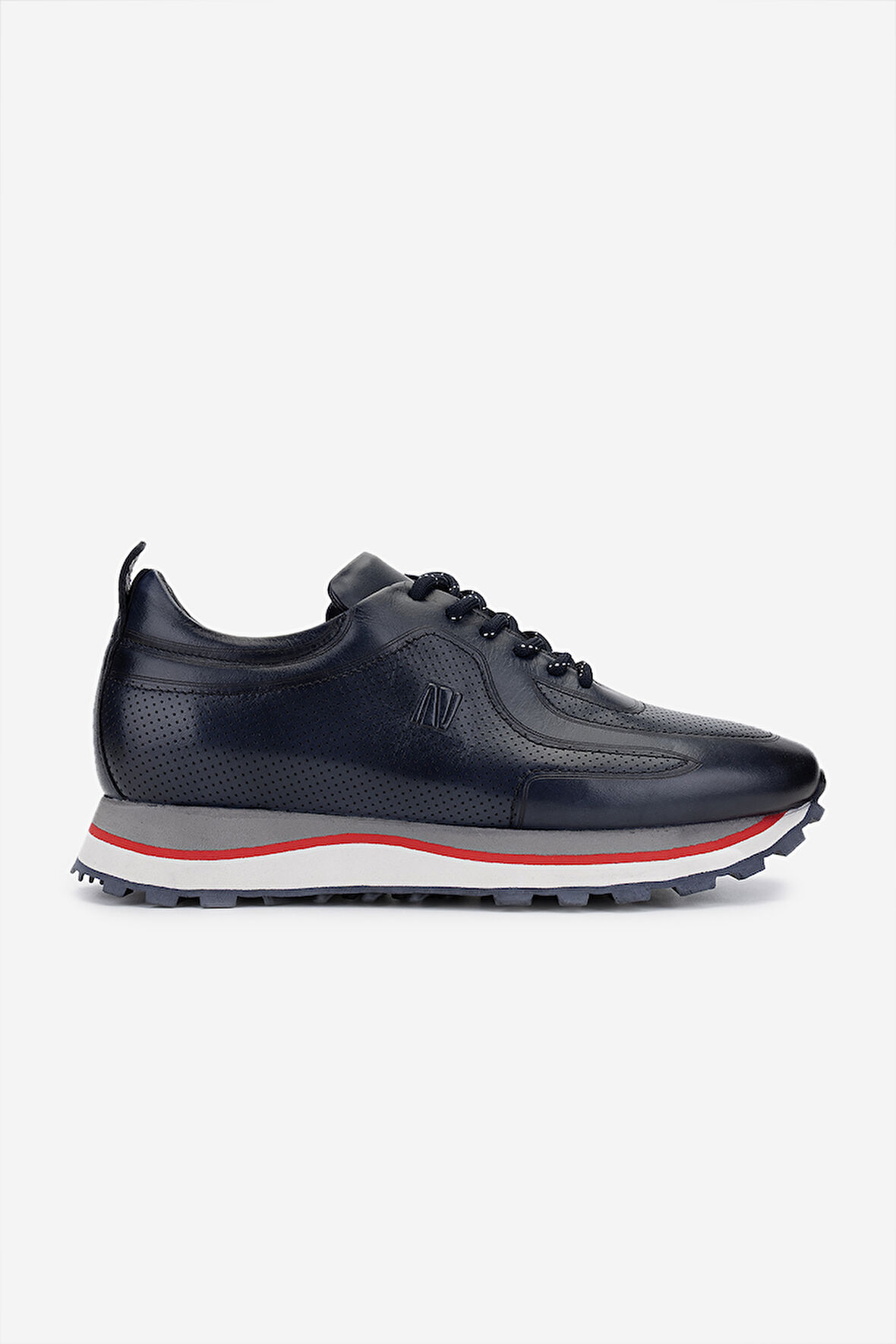 Valmenti Erkek Hakiki Deri Lacivert Sneakers & Spor Ayakkabı 383 VAL-4516 ERK AYK Y25 LACI DR