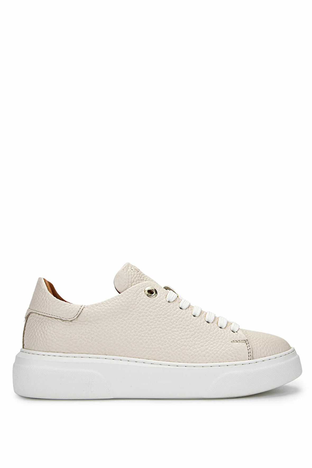 Tamer Tanca Kadın Hakiki Deri Bej Sneakers & Spor Ayakkabı 04 Z-2501 BN AYK Y25 BEJ FLTR