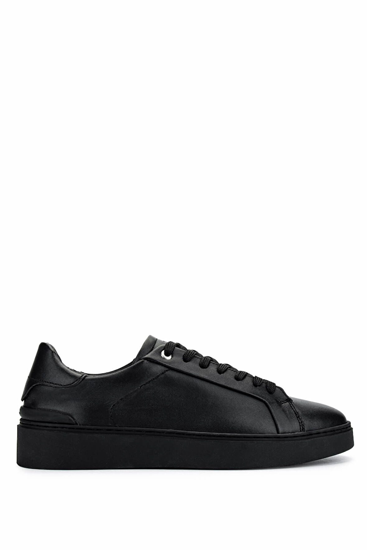 Tamer Tanca Erkek Hakiki Deri Siyah Deri Sneakers & Spor Ayakkabı 1149 ENVIE ERK AYK Y25 SIYAH DR