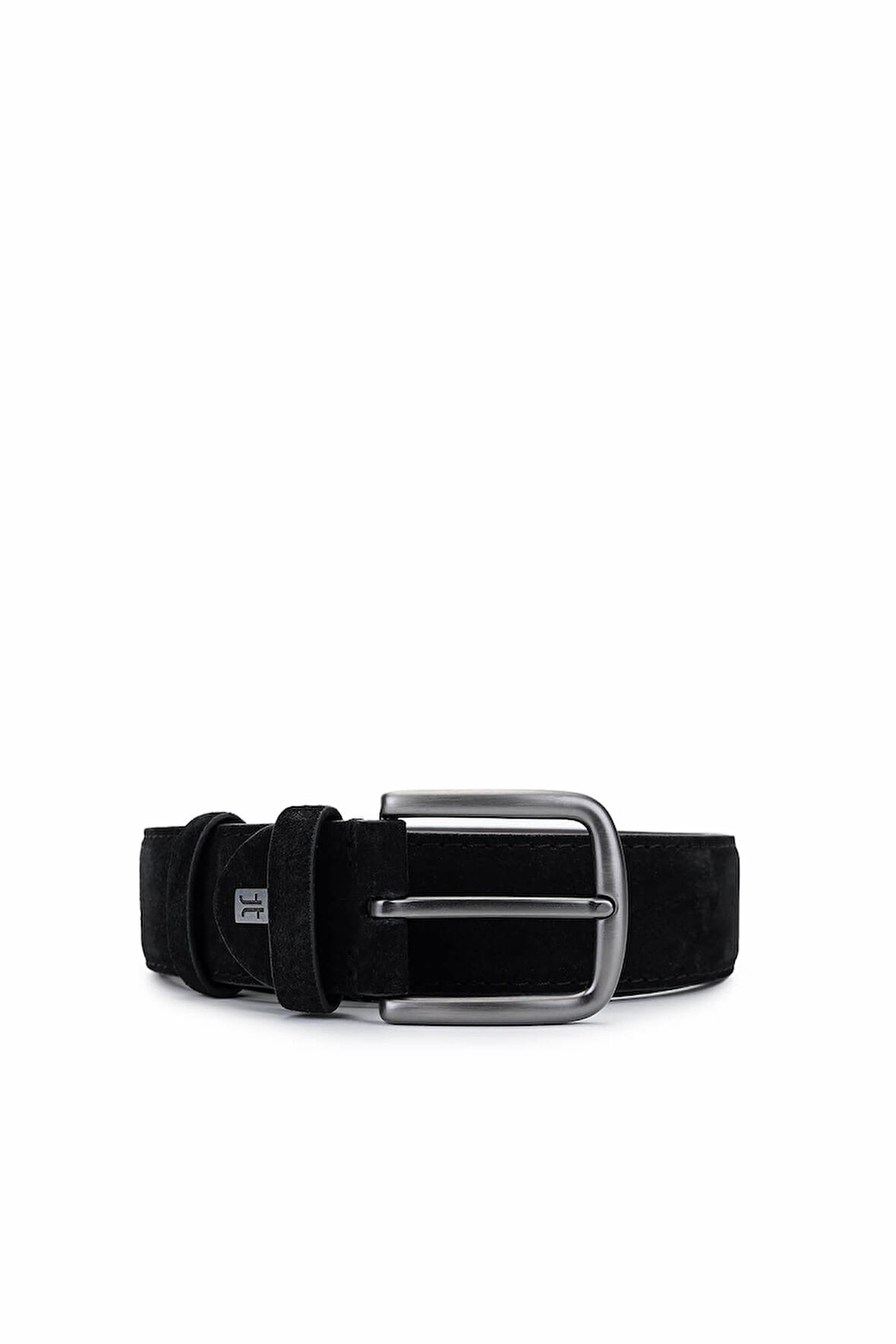 Tamer Tanca Erkek Hakiki Deri Siyah Süet Spor Kemer 171 2003 ERK KMR Y25 SIYAH SUET