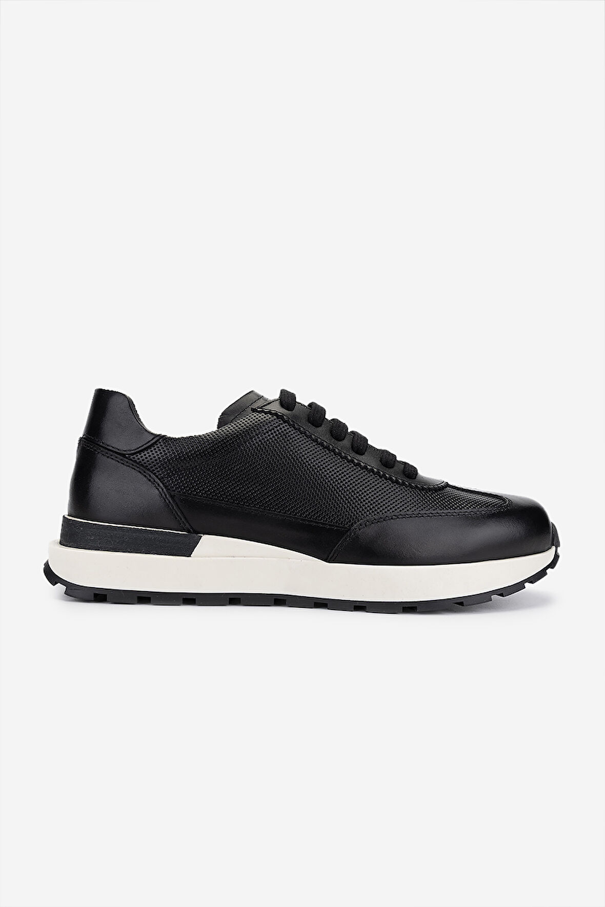 Valmenti Erkek Hakiki Deri Siyah Sneakers & Spor Ayakkabı 1093 VAL-074 ERK AYK Y25 SIYAH
