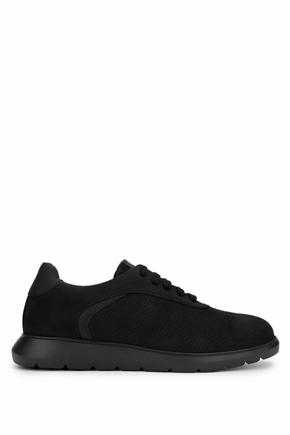Tamer Tanca Erkek Hakiki Deri Siyah Sneakers & Spor Ayakkabı 1093 1193 ERK AYK Y25 SYH NBK ZMB