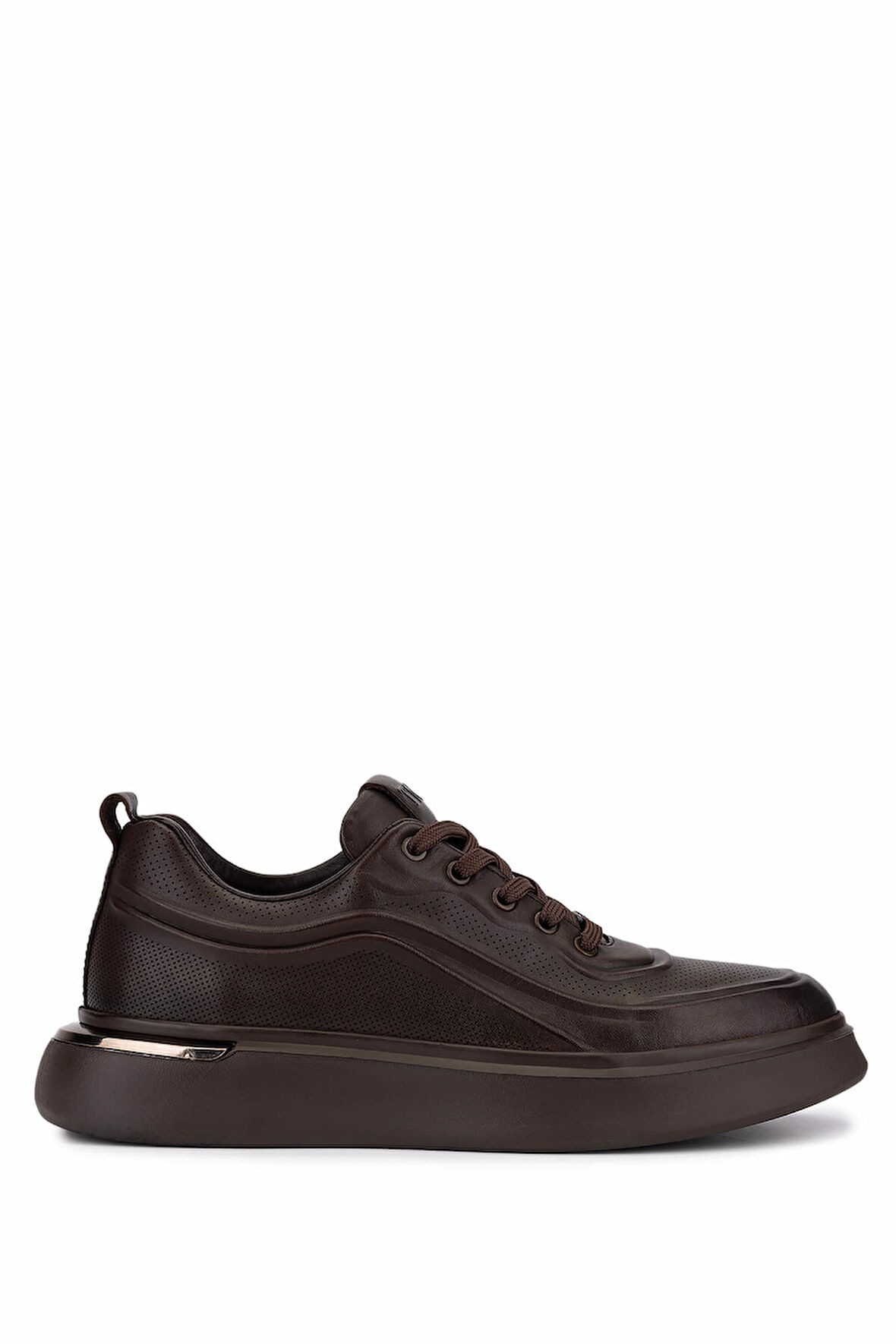 Tamer Tanca Erkek Hakiki Deri Kahverengi Sneakers & Spor Ayakkabı 298 2850-6E01 ERK AYK SK25-26 KAHVE DR
