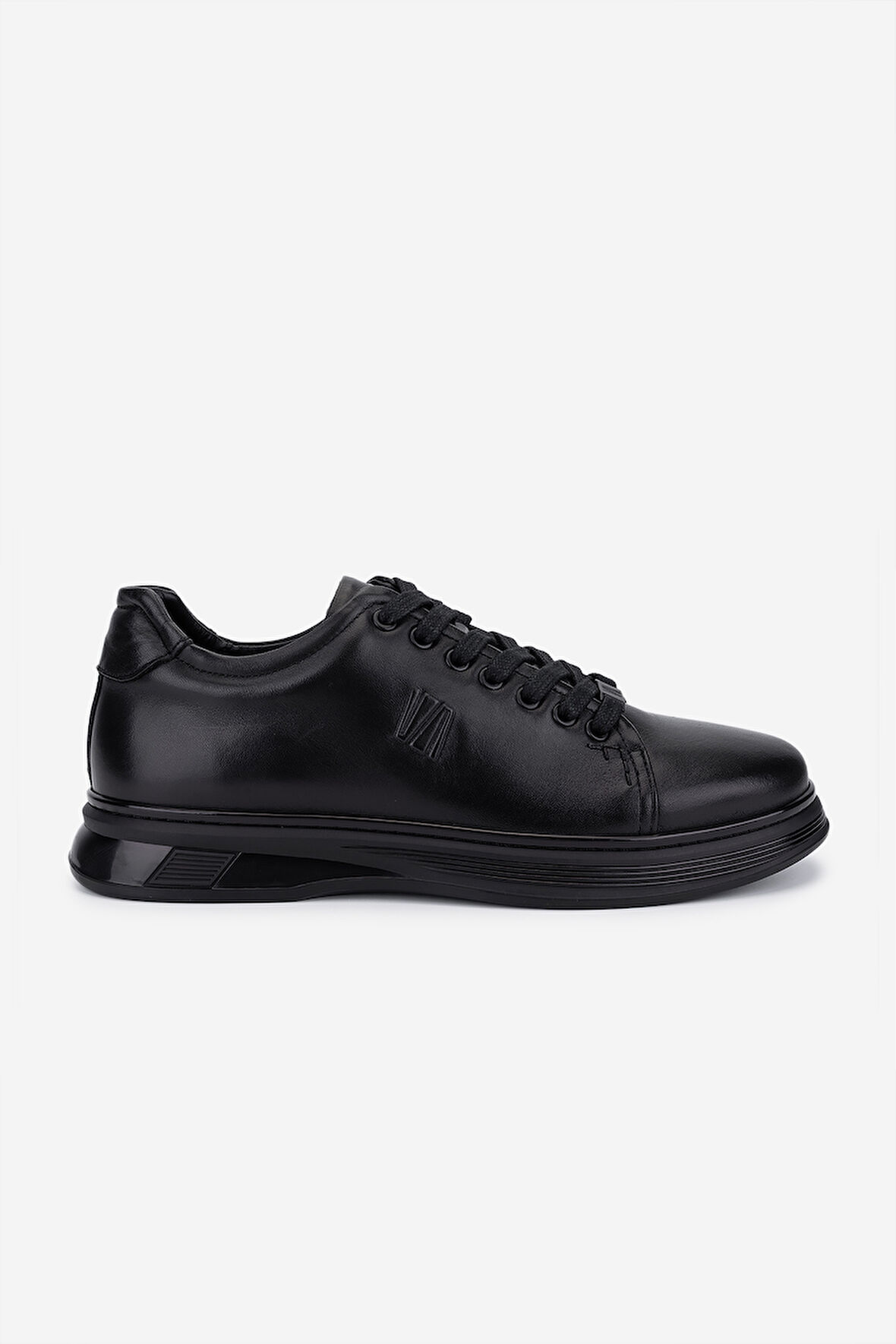 Valmenti Erkek Hakiki Deri Siyah Sneakers & Spor Ayakkabı 298 VAL-3259-8086 ERK AYK SK25-26 SIYAH