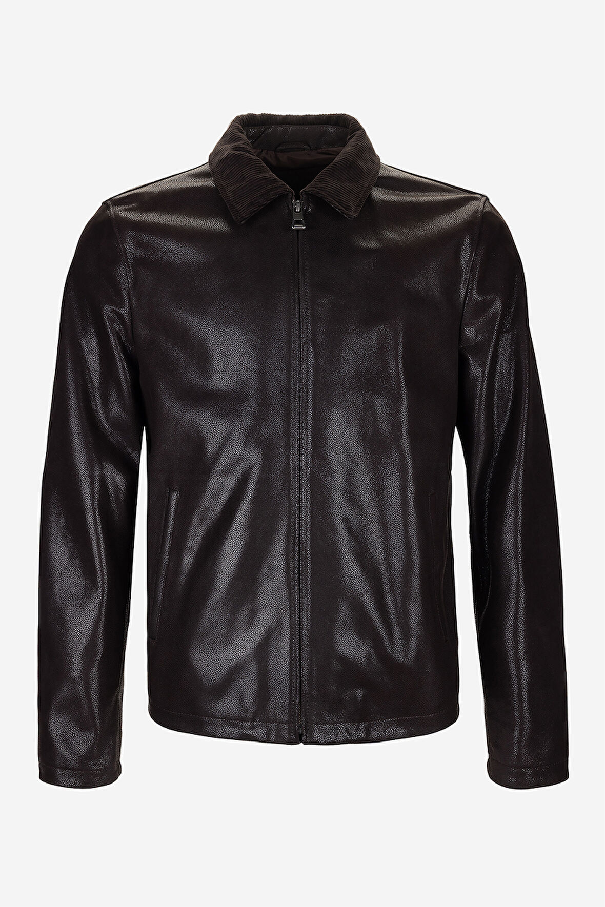 Valmenti Erkek Hakiki Deri Kahverengi Mont 571 ROSSI ERK DERIMONT Y25 KAHVE DESTROY