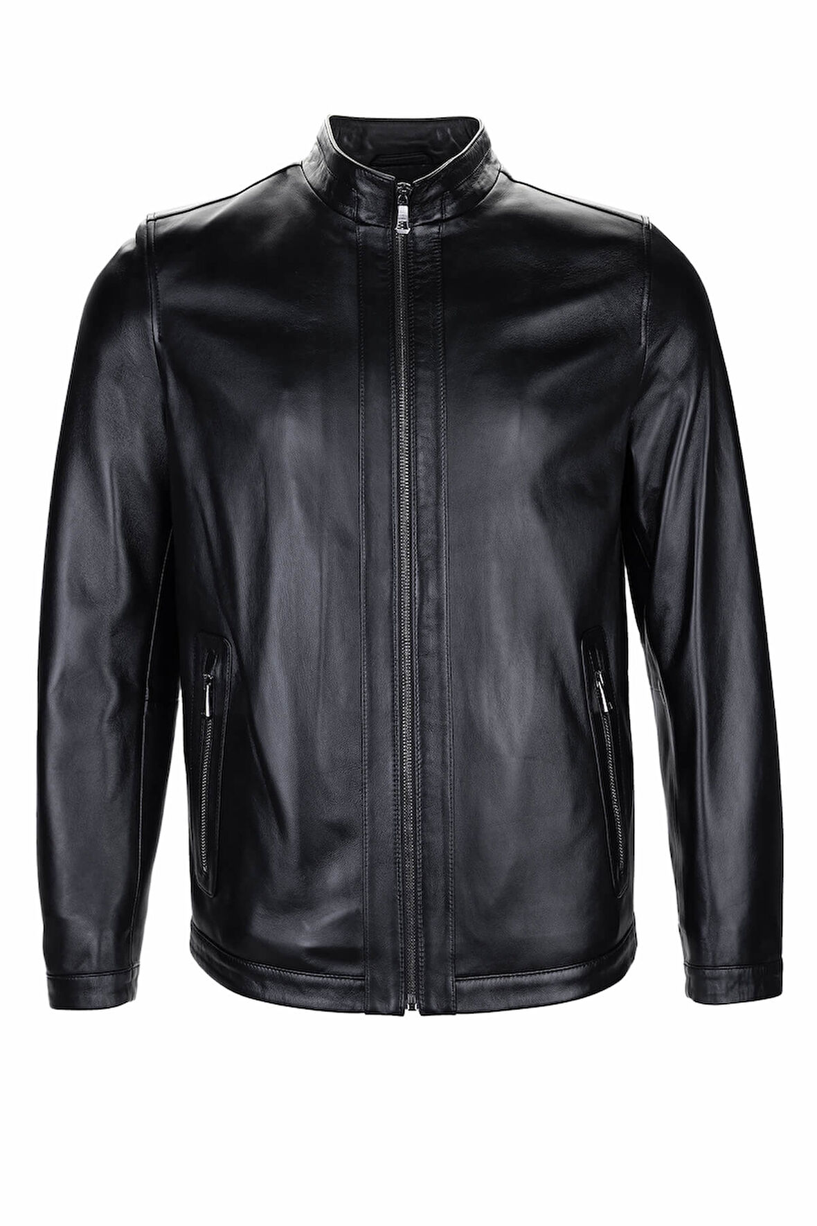 Tamer Tanca Erkek Hakiki Deri Siyah Deri Deri Mont 797 2013 ERK DERI CEKET Y25 SIYAH DR