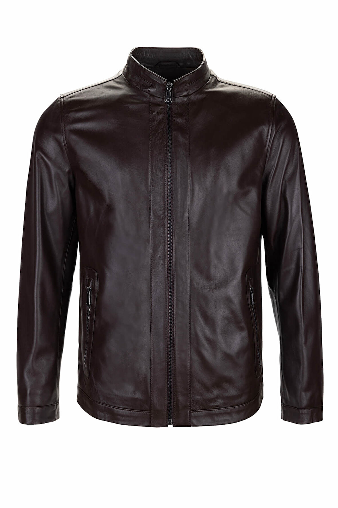 Tamer Tanca Erkek Hakiki Deri Kahverengi Deri Mont 797 2013 ERK DERI CEKET Y25 KAHVE DR