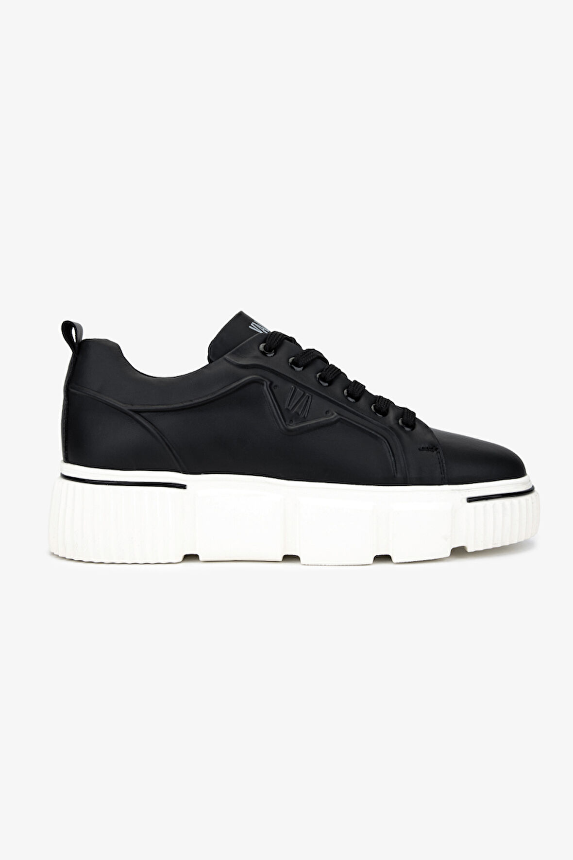 Valmenti Erkek Hakiki Deri Siyah Sneakers & Spor Ayakkabı 381 22524 ERK AYK SK25-26 SIYAH MAT