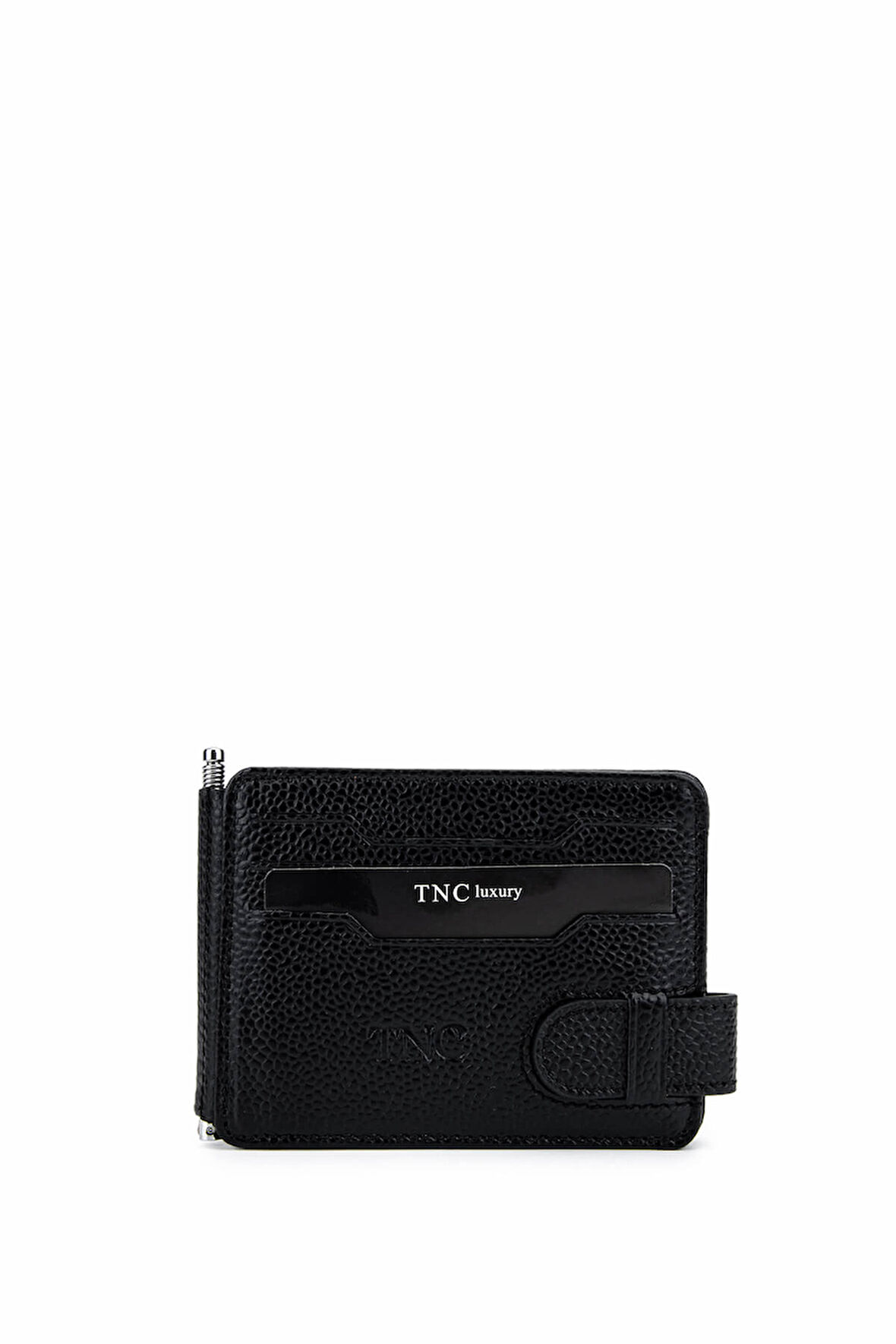 Tamer Tanca Erkek Hakiki Deri Siyah Havyar Kartlık 1148 703 ERK KRTLK SK25-26 SIYAH HVYR