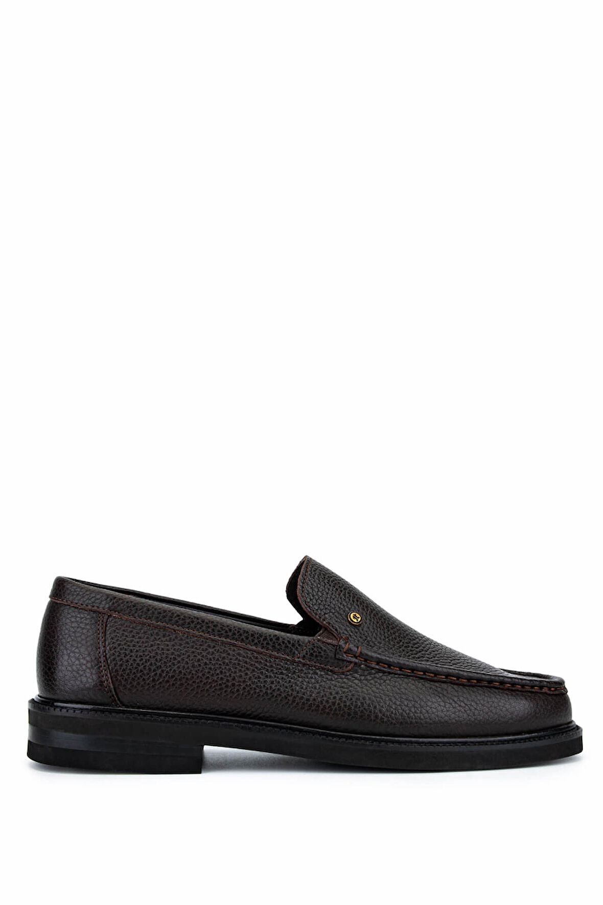 Tamer Tanca Erkek Hakiki Deri Kahverengi Loafer Ayakkabı 1008 3500 ERK AYK SK25-26 KAHVE FLTR